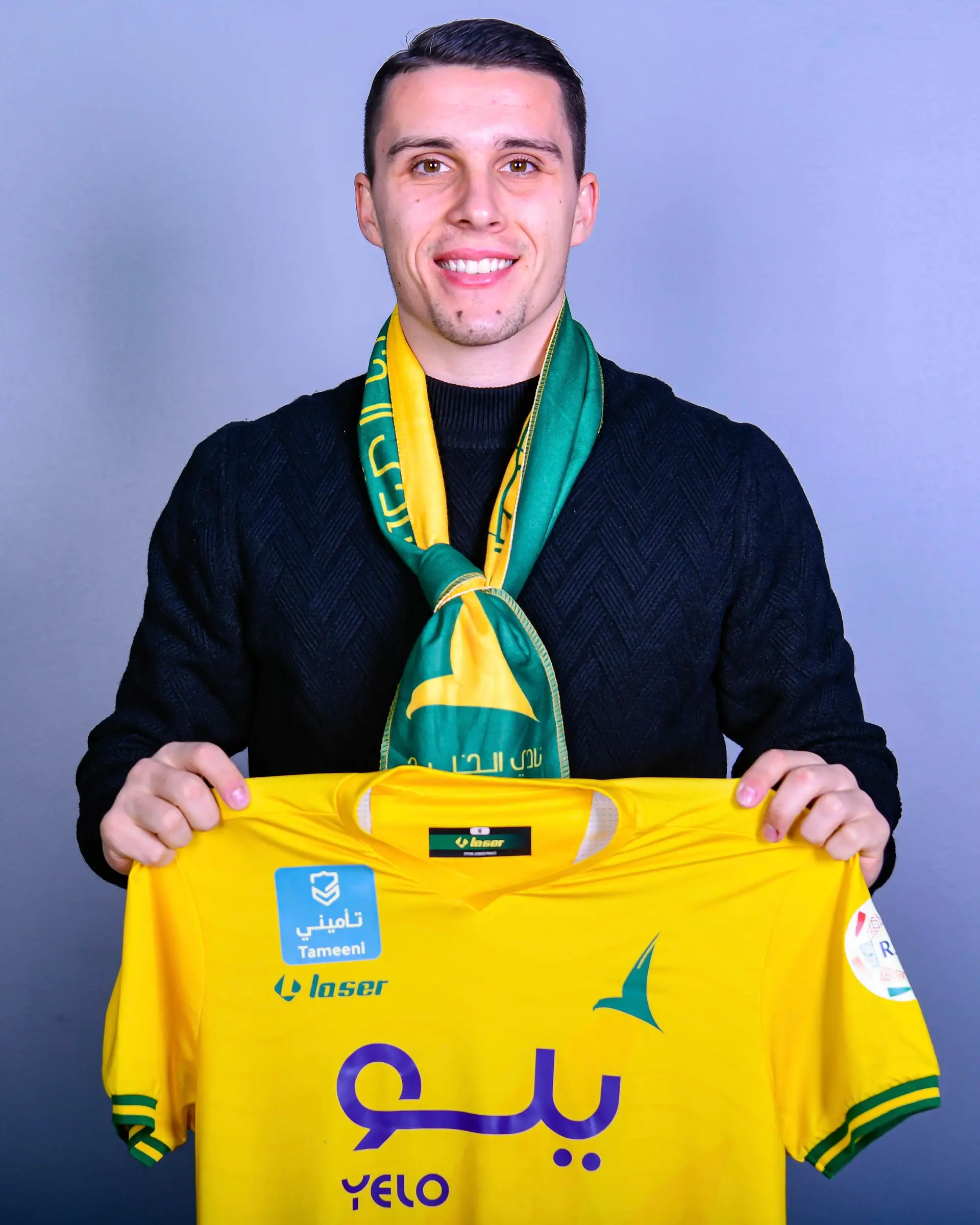 Em 2022/23 Pedro Amaral assinou pelo Al-Khaleej, da Arábia Saudita