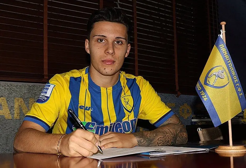 Em 2018/19, Pedro foi emprestado ao Panetolikos da Grécia