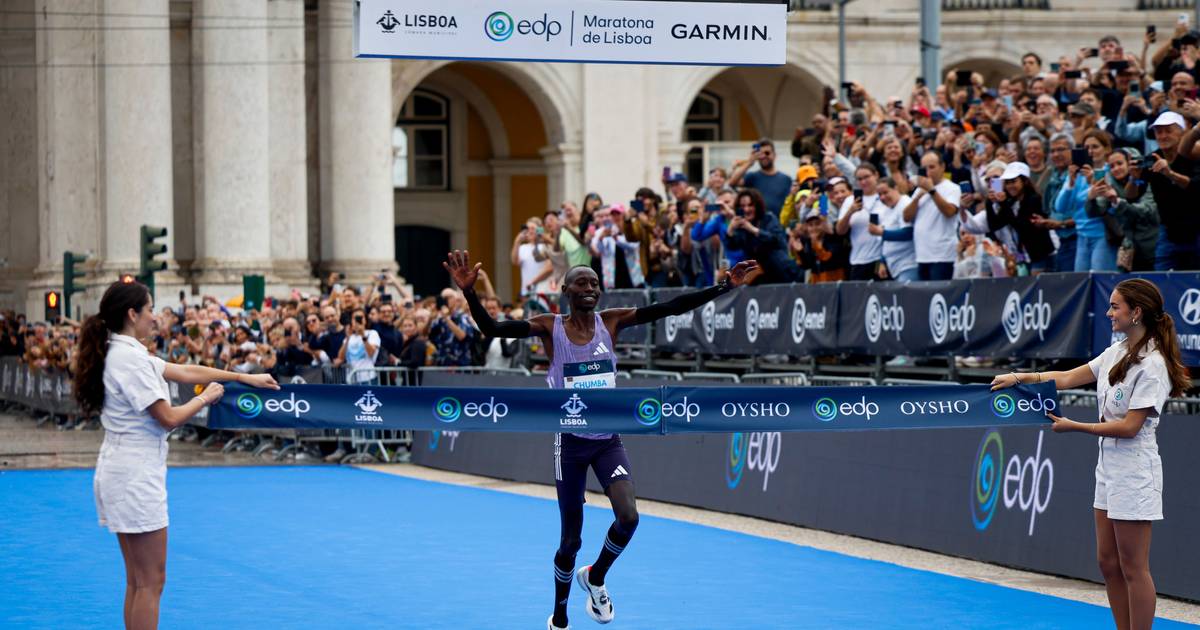 Os 42 quilómetros da maratona de Lisboa foram para um queniano e uma etíope