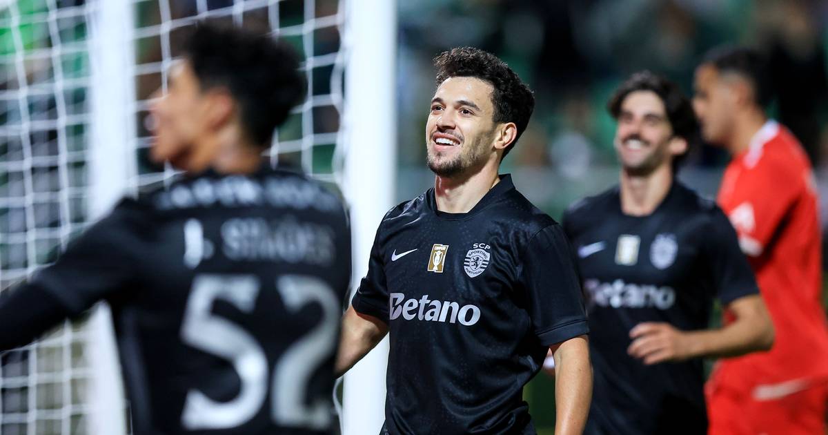 O nome dele é Bernardo Fontes e foi um 31 para a goleada do Sporting