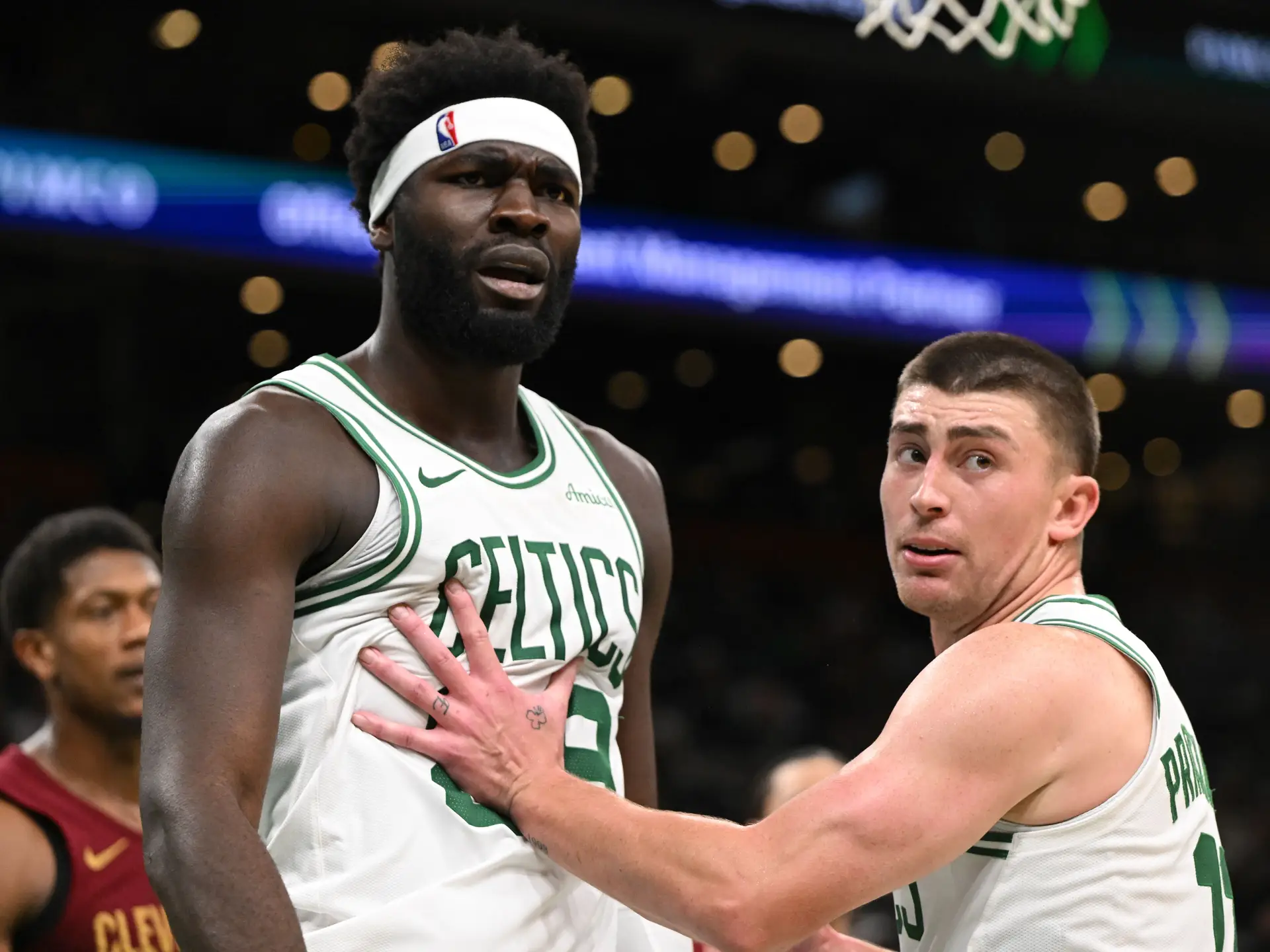 Neemias Queta não abranda: fez um ‘duplo duplo’ na vitória dos Celtics e conseguiu um número recorde de ressaltos