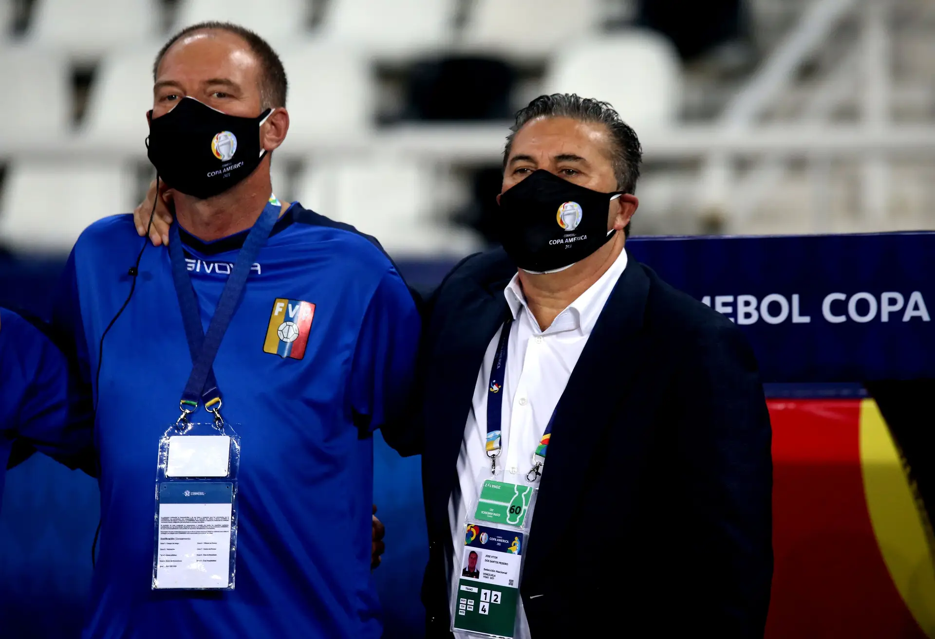 Presume ao lado de Peseiro, na Copa América, em tempos de Covid-19