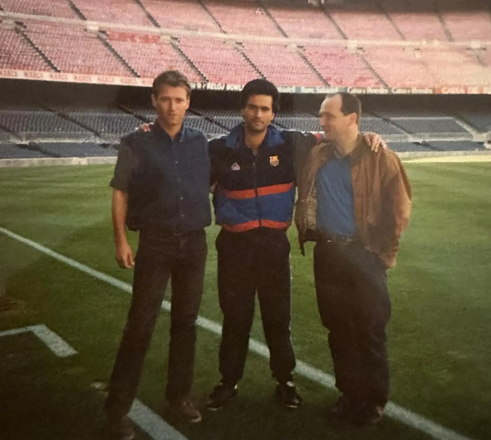 Nuno Presume, José Mourinho e Luis Queiroz, em 1996