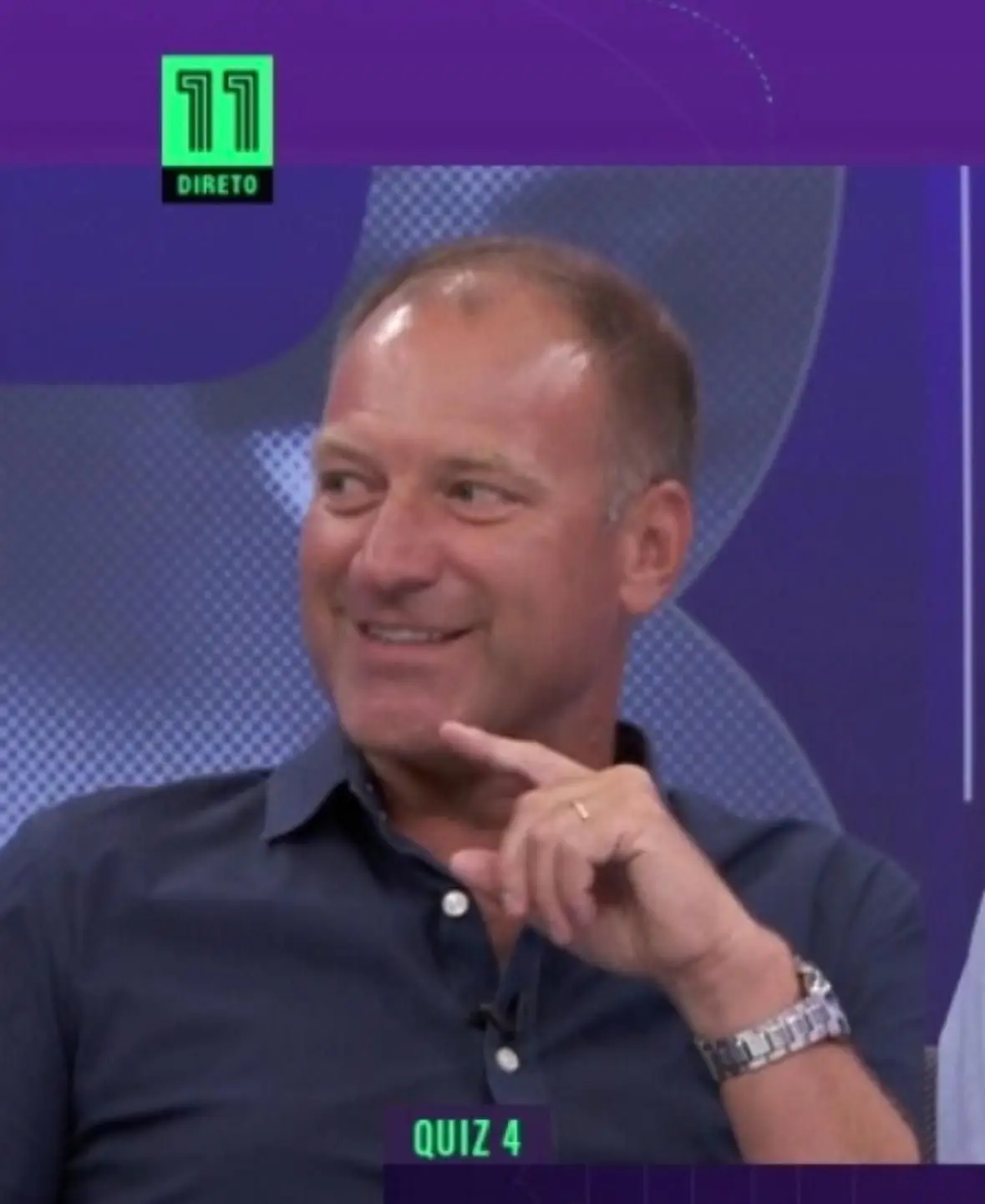 Nuno Presume faz comentários de futebol para o Canal 11 sempre que pode