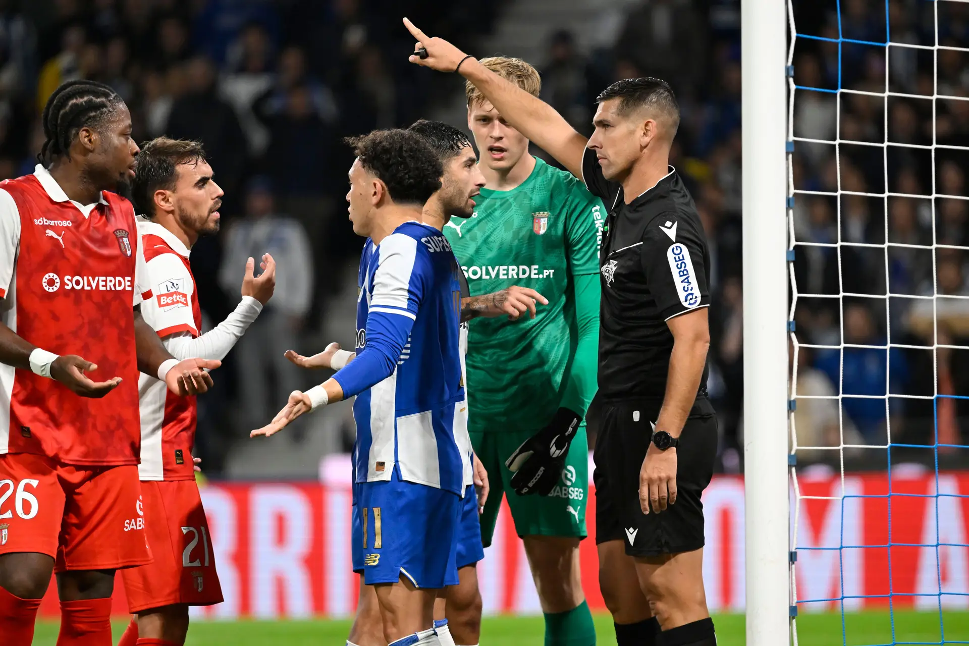Fábio Veríssimo denuncia alegada pressão do FC Porto no jogo com o SC Braga