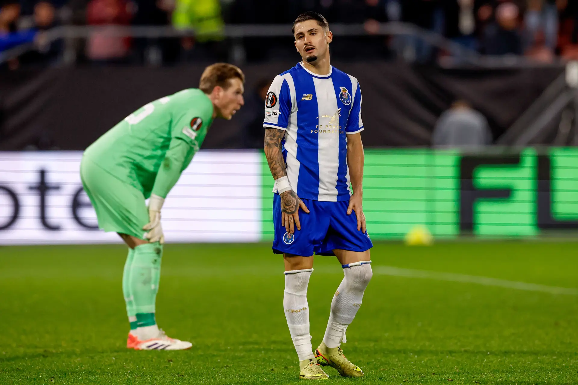 O FC Porto saiu de Utrecht com um erro para ver em loop