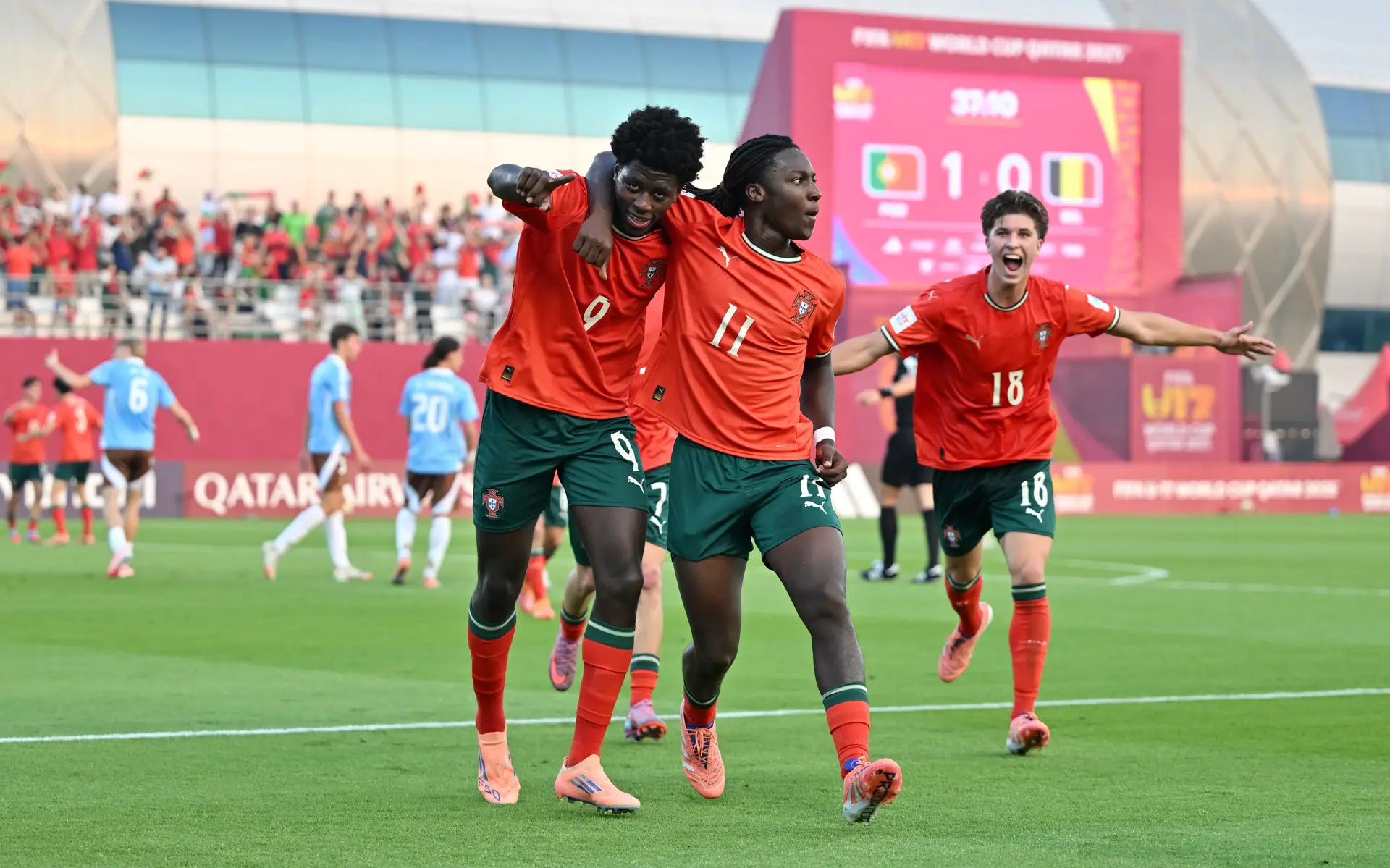 Anísio Cabral foi o trunfo de uma seleção que vai continuar a jogar com o baralho todo no Mundial sub-17