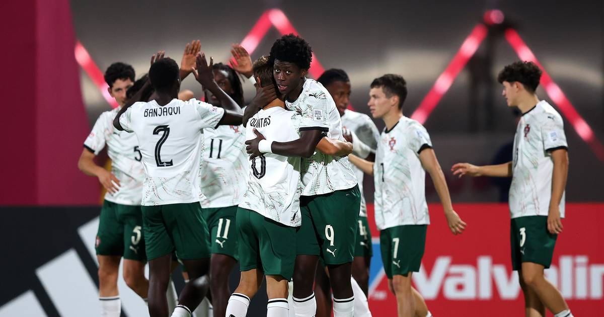 Um presidente, um rei e um herdeiro de Zeegelaar: Portugal goleia o México e está nos quartos de final do Mundial sub-17