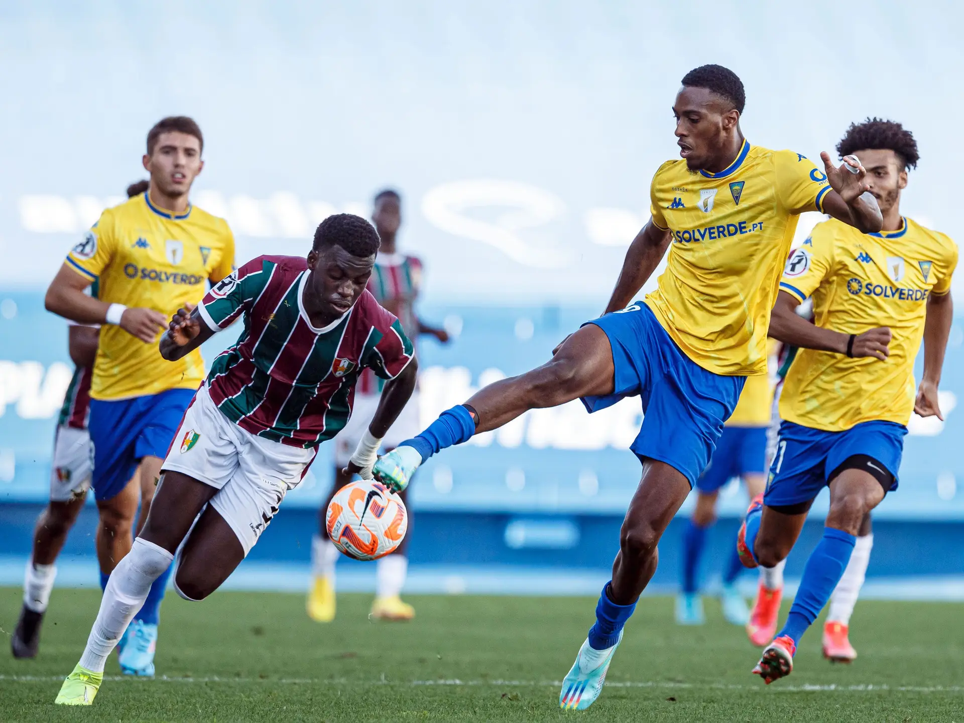 Em ação pelo Estoril Praia