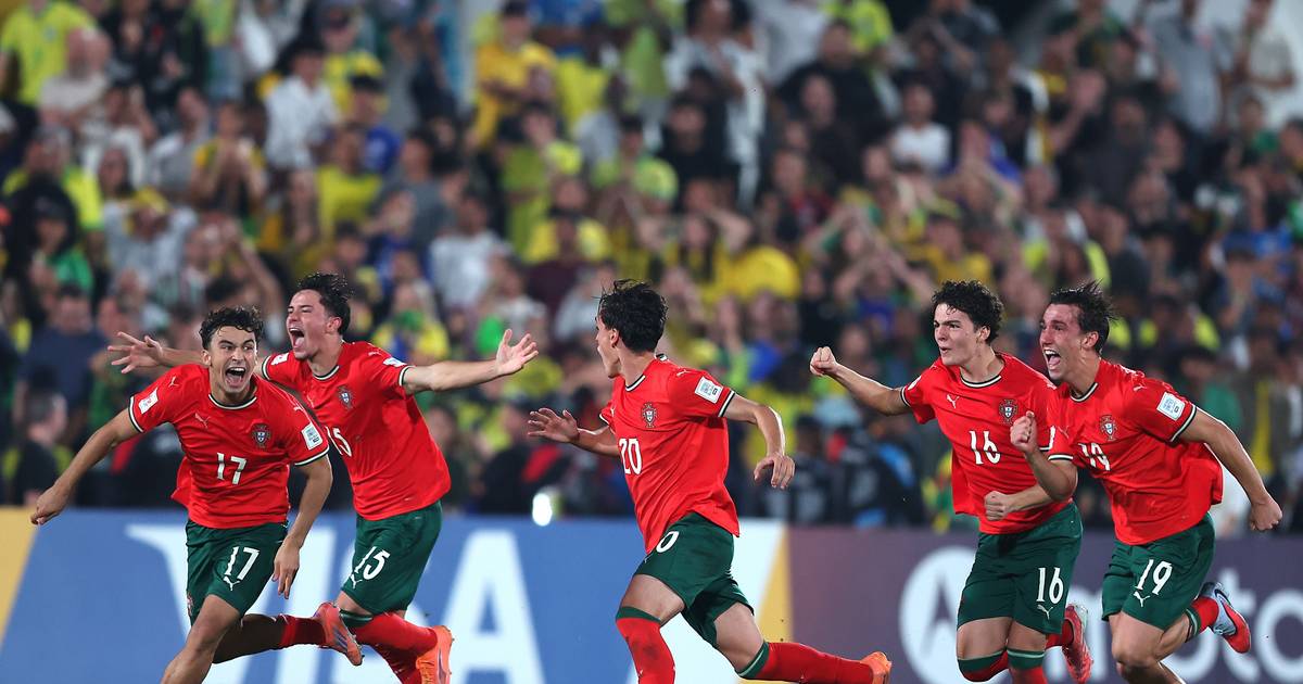 Uma dura e nem sempre bonita batalha, uma decisão emotiva: Portugal elimina Brasil e está na final do Mundial sub-17