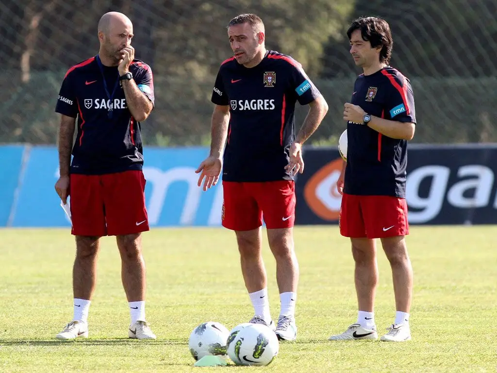 Leonel Pontes, Paulo Bento e João Aroso 