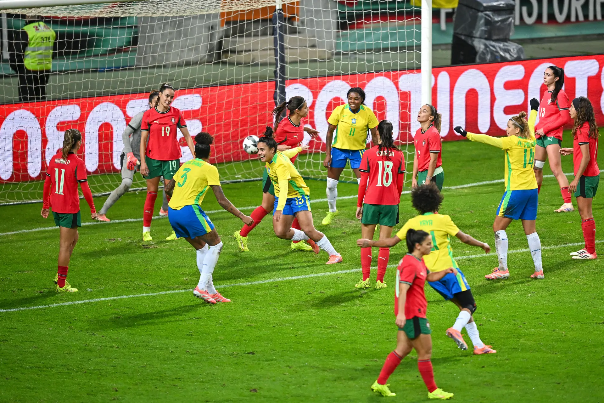 No show das poderosas, Portugal ficou só a ver o Brasil divertir-se 