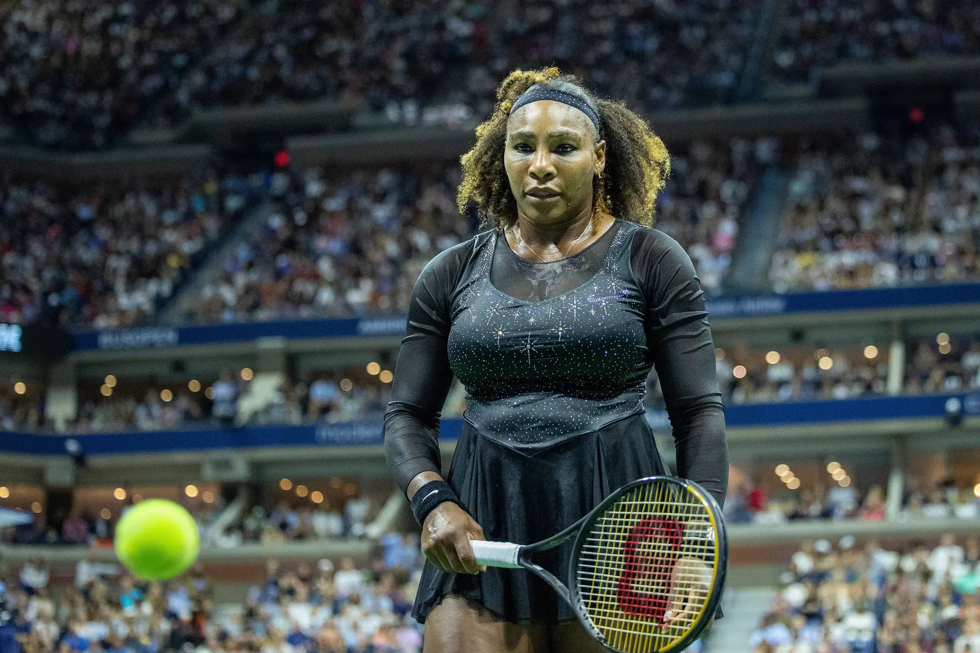 Ninguém sabe exatamente porquê, mas Serena Williams deu o primeiro passo para voltar a jogar ténis profissional
