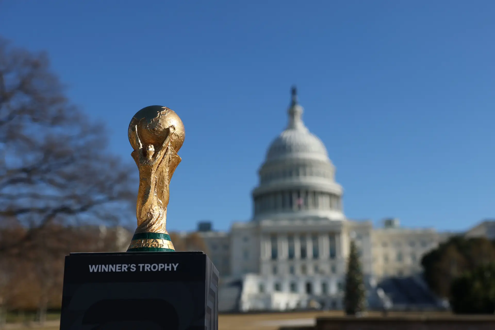 O sorteio do Mundial será em Washington, capital federal dos EUA, apesar de a cidade não acolher qualquer jogo do torneio