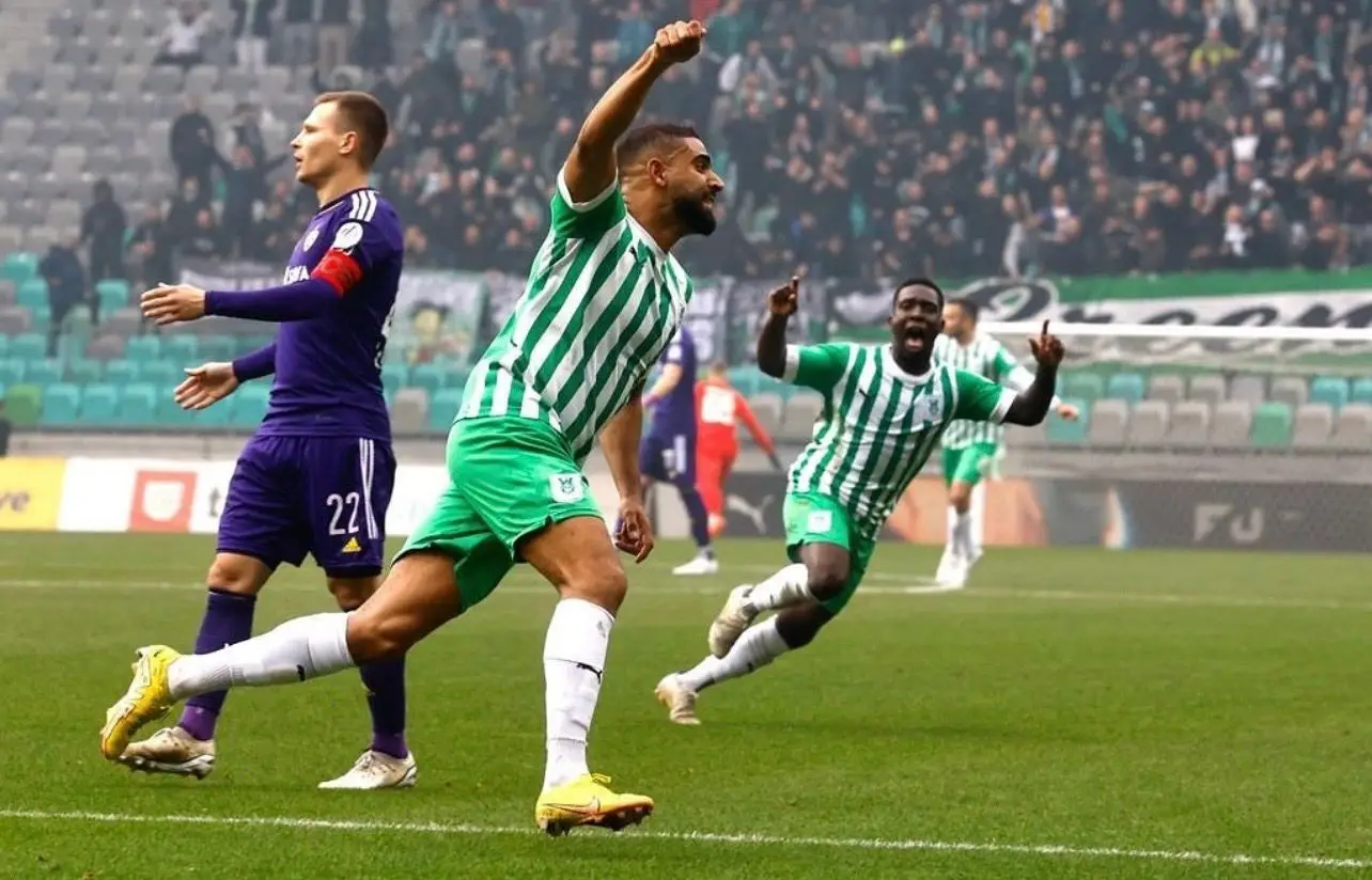 O lateral português marcou o golo que deu o titulo ao Olimpija em 2023