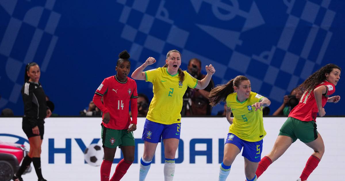 Portugal não conseguiu travar o bocadinho mais de talento do Brasil e perde final do Mundial feminino de futsal