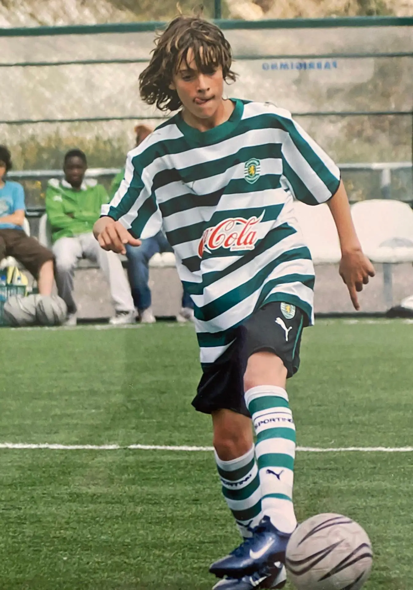 O médio fez toda a formação no Sporting