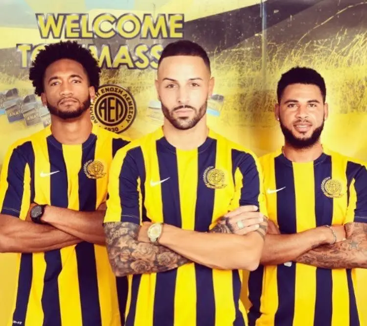 Babanco, Hugo e Wellington Silva foram apresentados no AEL Limassol em 2016