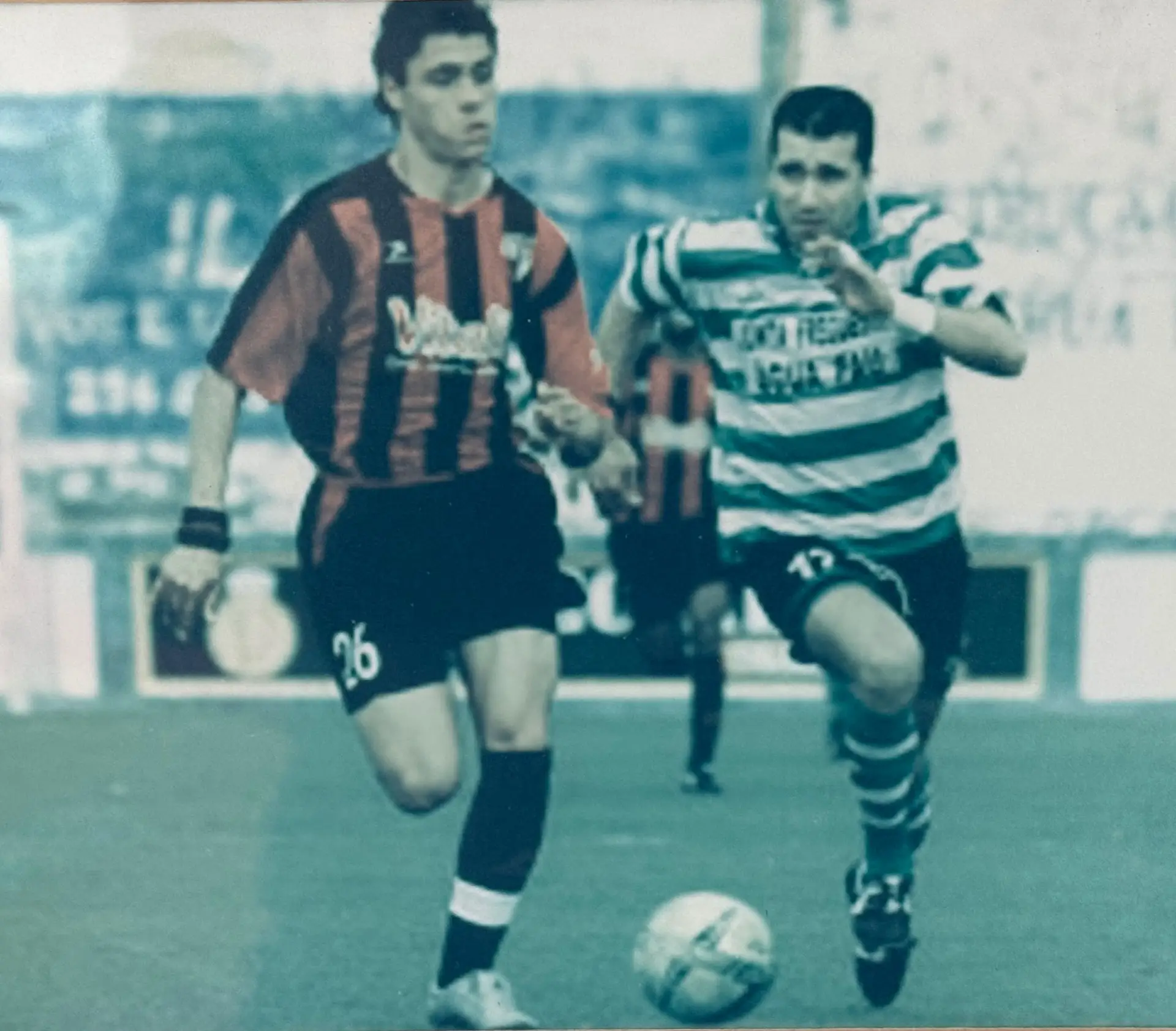 Jorge Teixeira (à esquerda), assinou pelo Odivelas em 2006/07