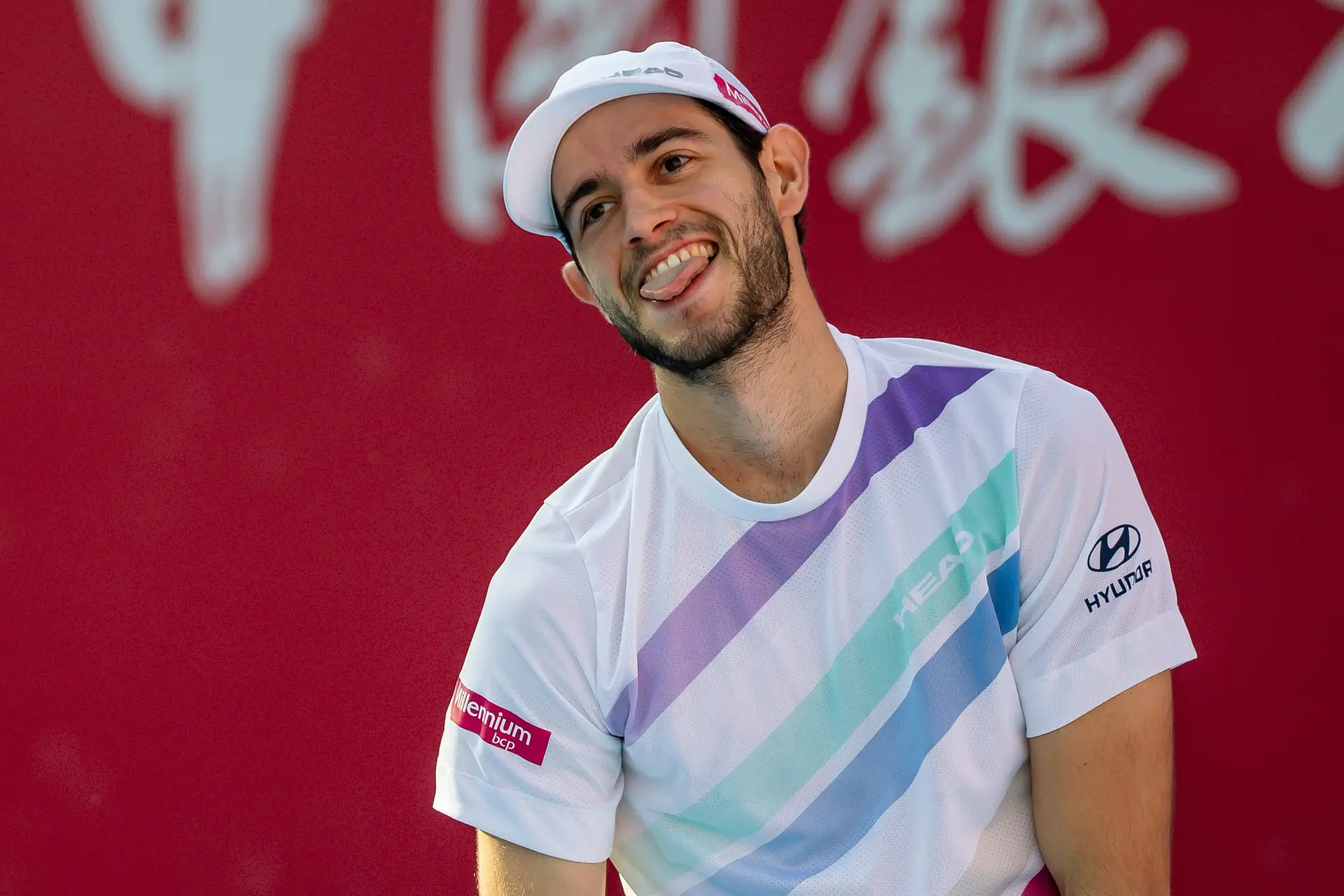 Nuno Borges perdeu por 6-3 e 6-4 contra Rublev em Hong Kong