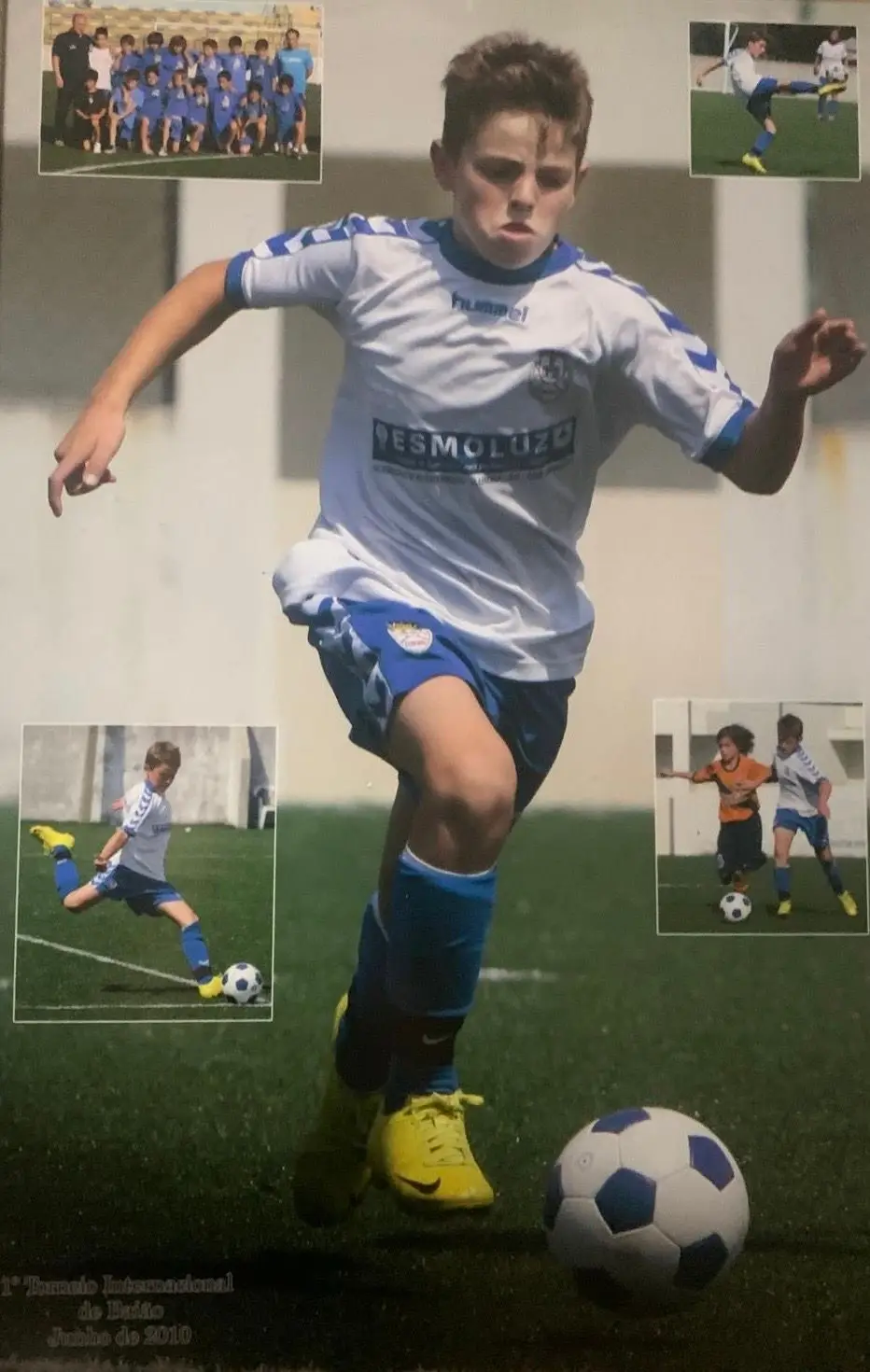 Em ação pelo Feirense