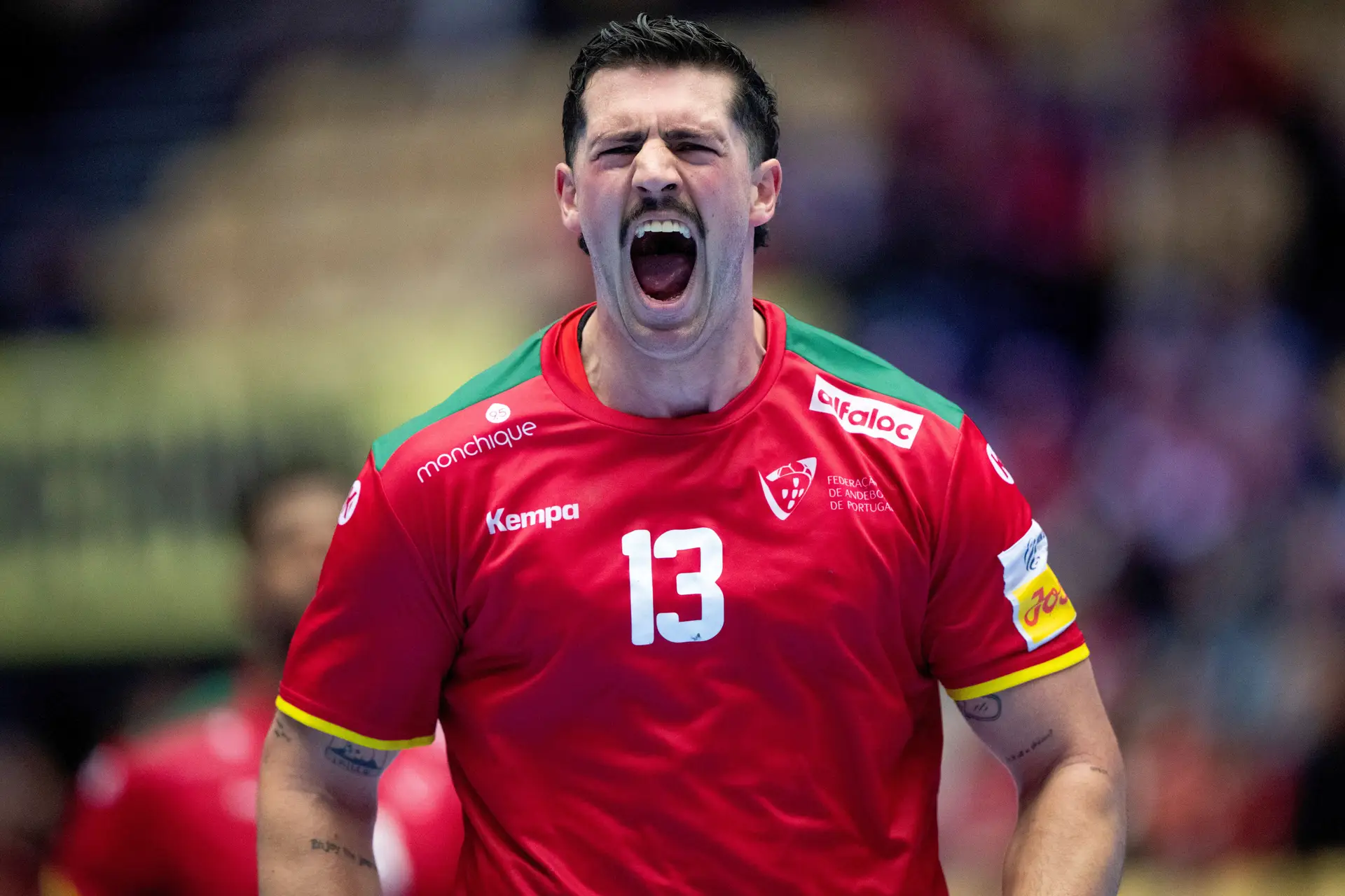 Salvador Salvador, um dos elementos da muralha defensiva portuguesa