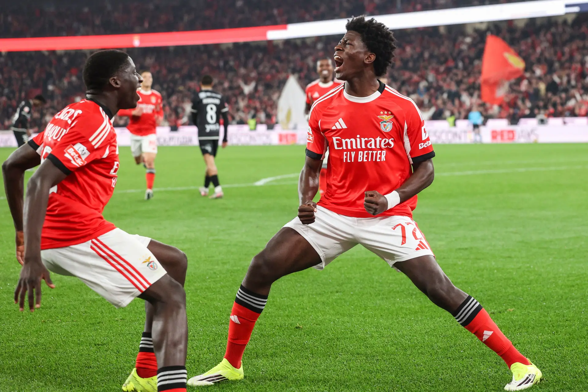 Banjaqui e Anísio em celebração