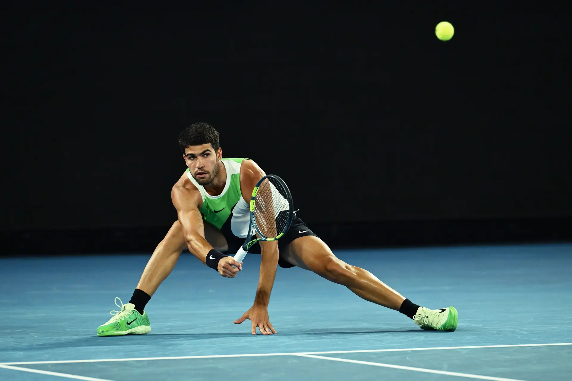 Carlos Alcaraz pela primeira vez nas meias-finais do Open da Austrália