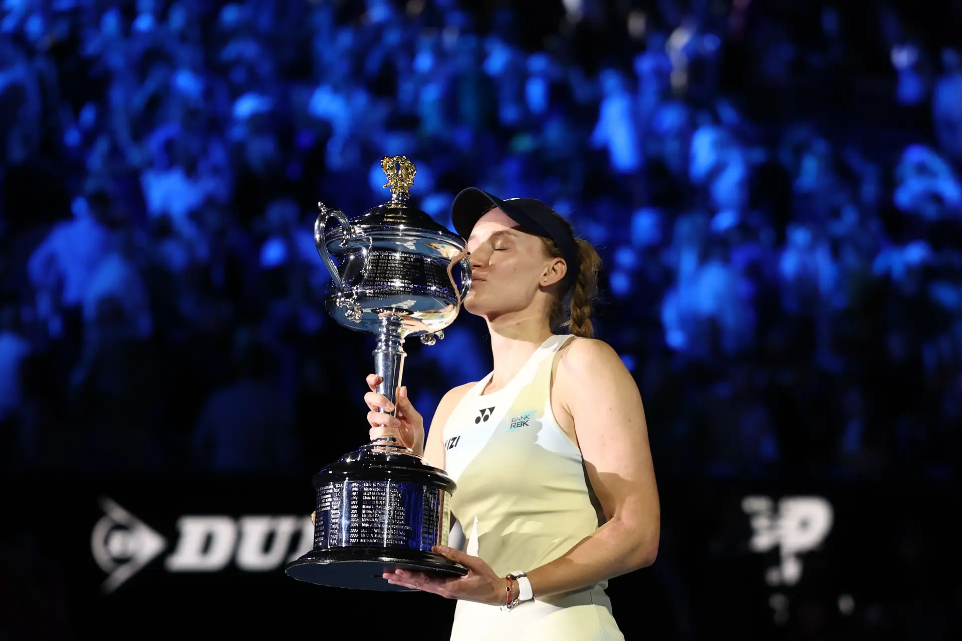 Cazaque Elena Rybakina venceu em Melbourne o seu segundo título do Gran Slam