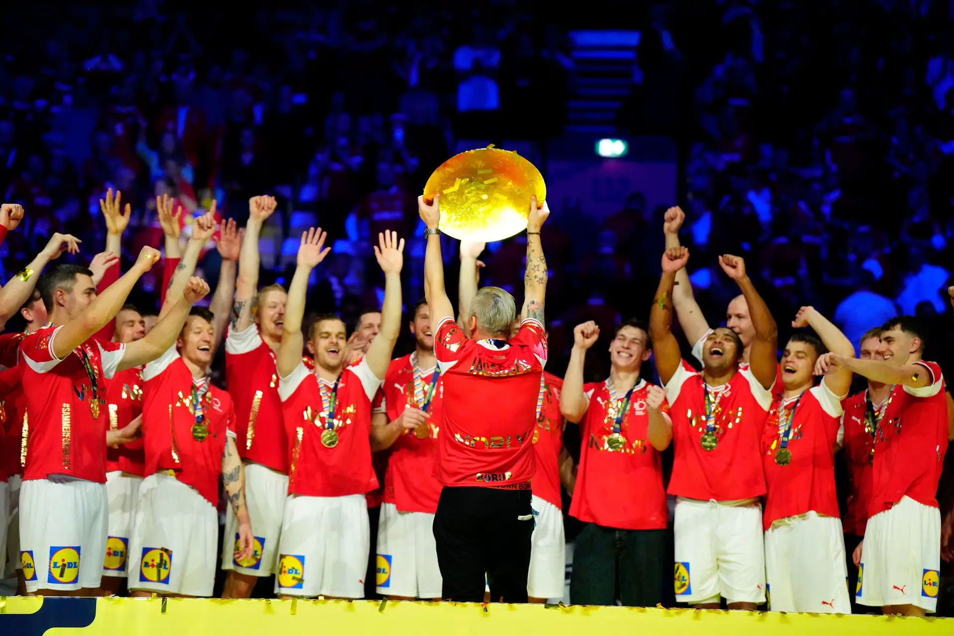 Dinamarca volta a sagrar-se campeã depois dos títulos de 2008 e 2012