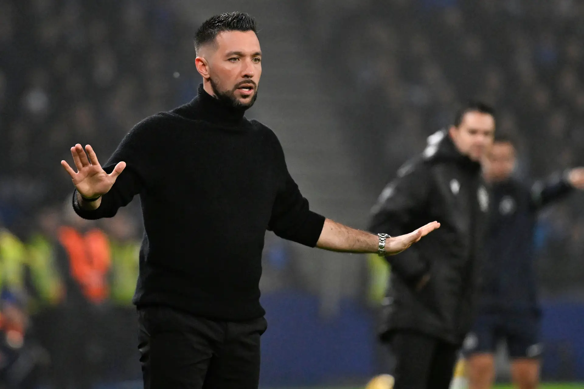 Farioli durante o clássico