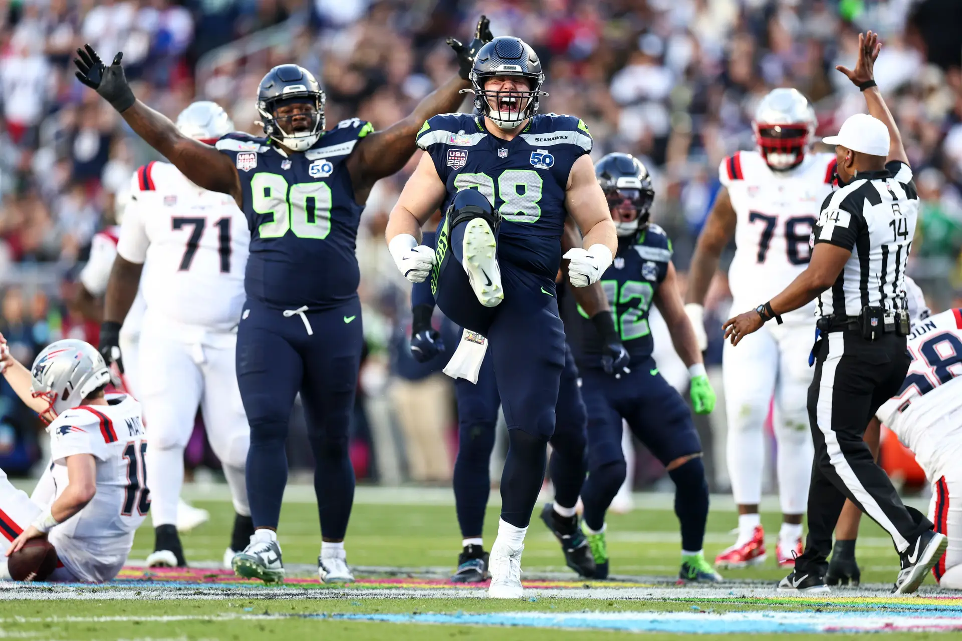 A vingança serviu-se na defesa: Seattle Seahawks batem New England Patriots e conquistam o Super Bowl pela segunda vez