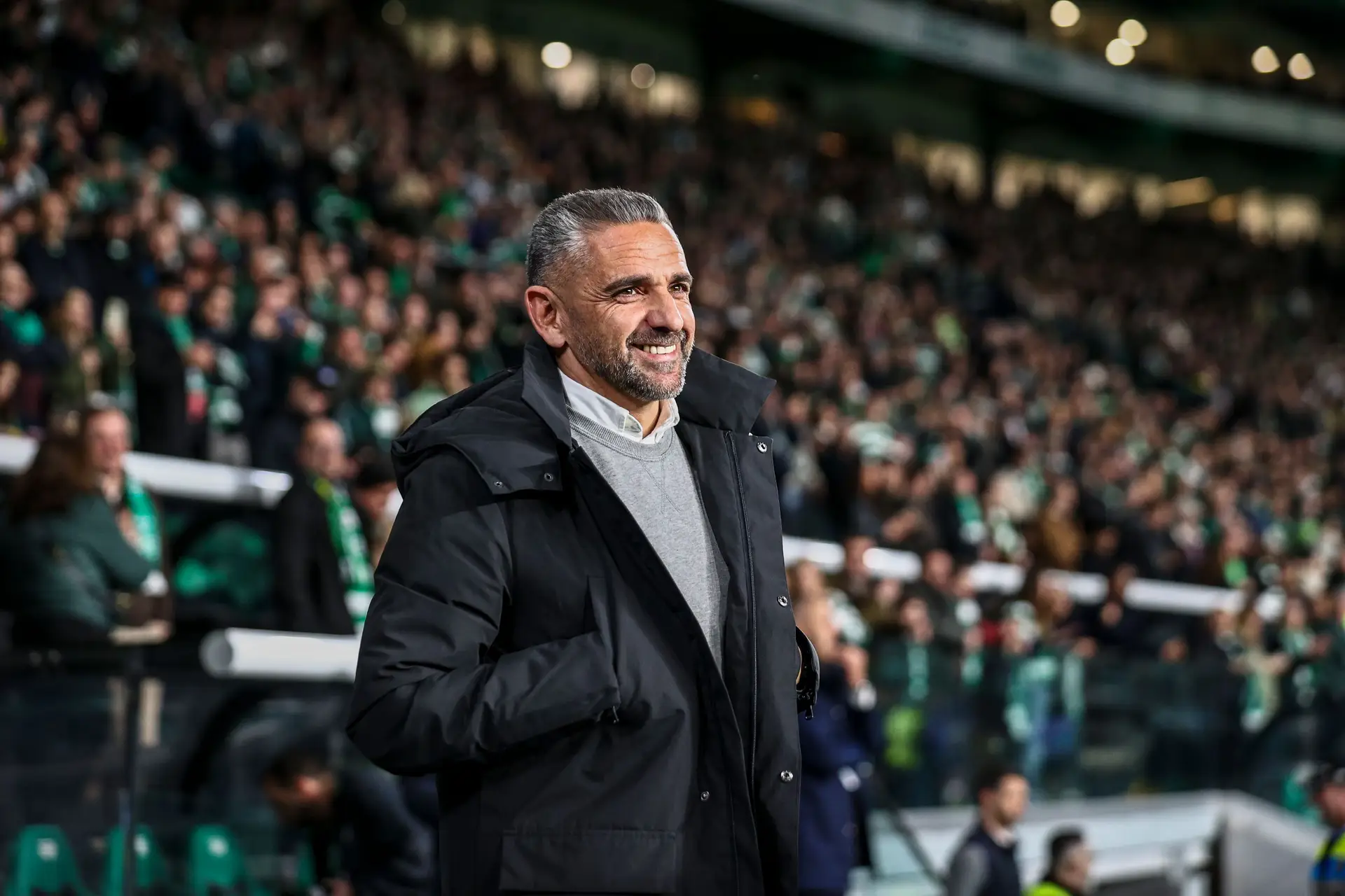 Rui Borges na vitória contra o Famalicão