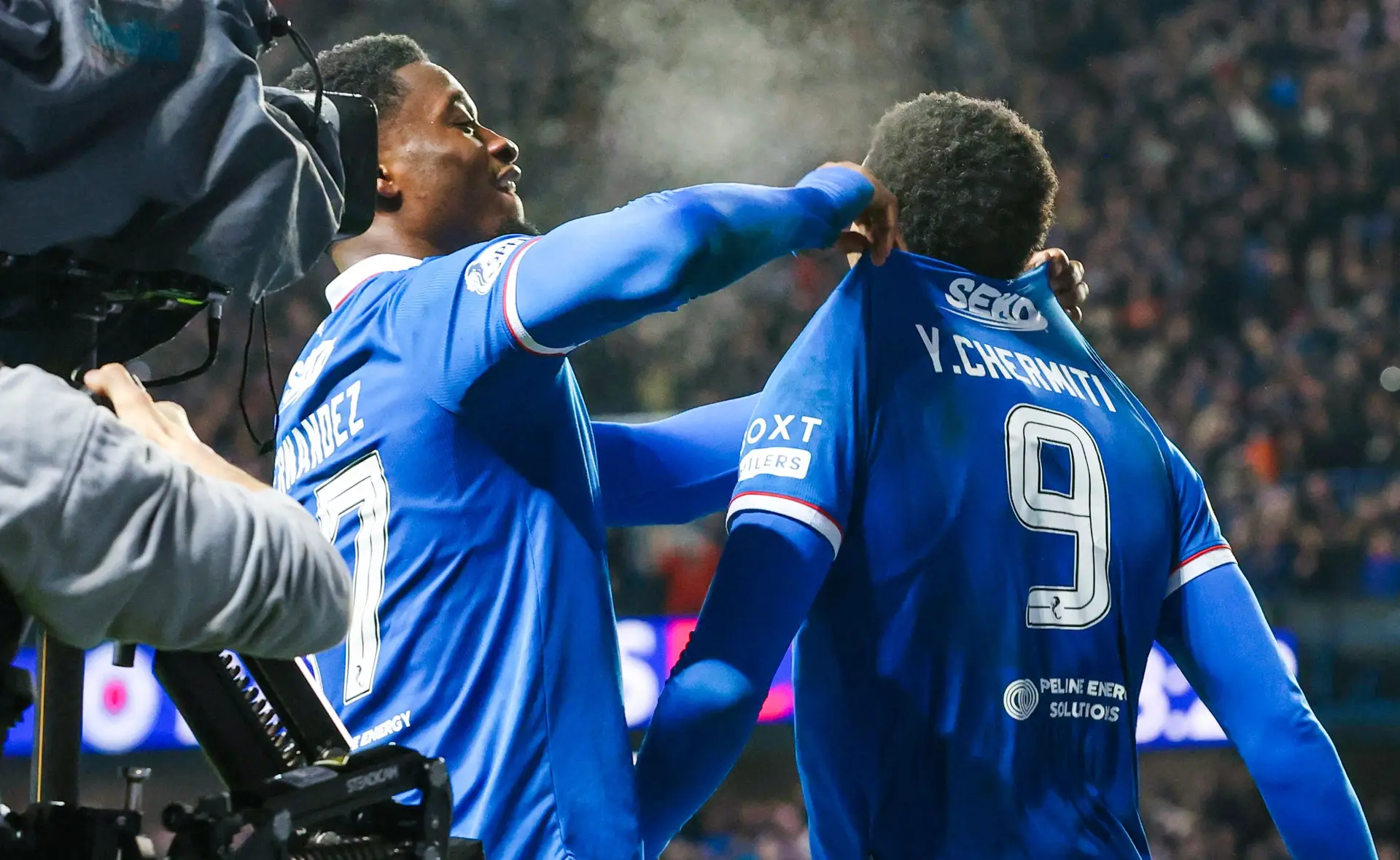 Yousseff Chermiti foi o jogador decisivo na vitória do Rangers contra o Hearts