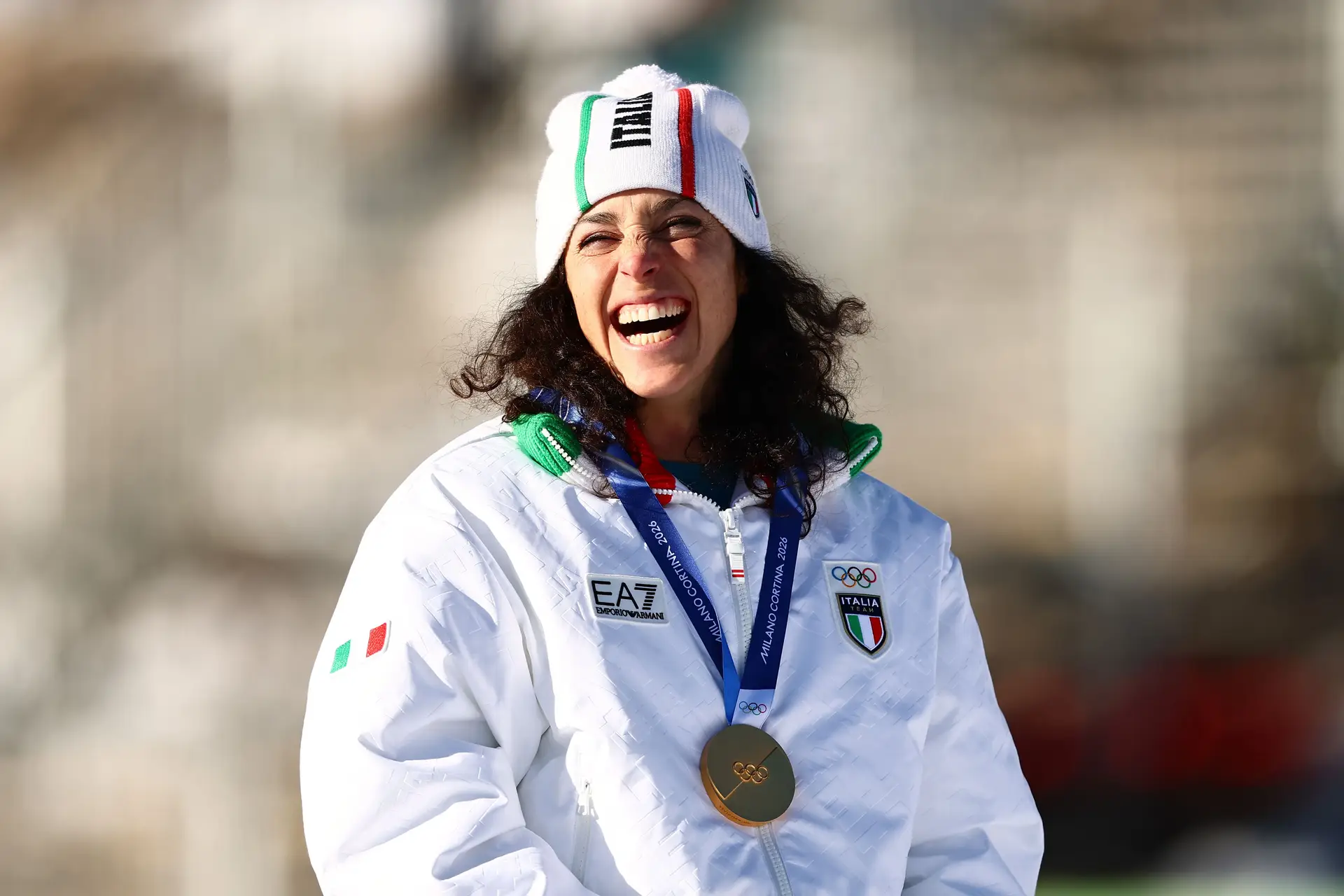 Federica Brignone ainda não tinha qualquer ouro em Jogos Olímpicos. Em Milão-Cortina, ganhou dois: Super-G e slalom gigante