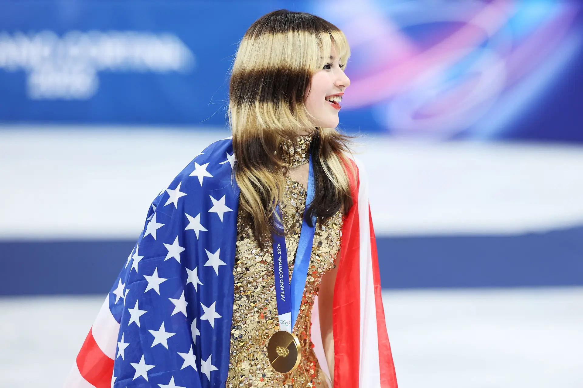 Com o seu cativante programa longo, que juntou a técnica ao espectáculo, a jovem de 20 anos tornou-se na primeira campeã olímpica norte-americana na patinagem em 24 anos