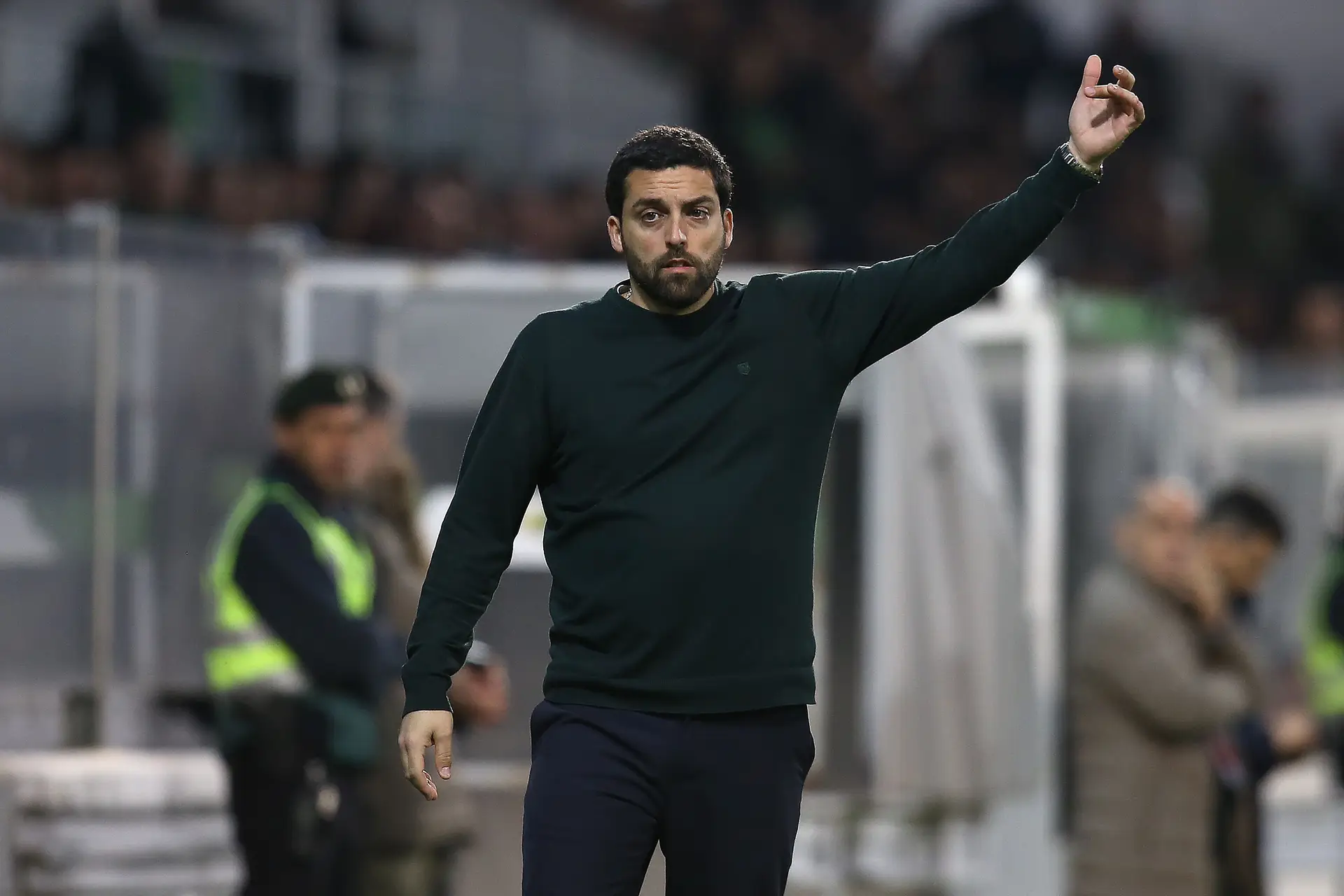 Vasco Botelho da Costa durante o Moreirense-Sporting