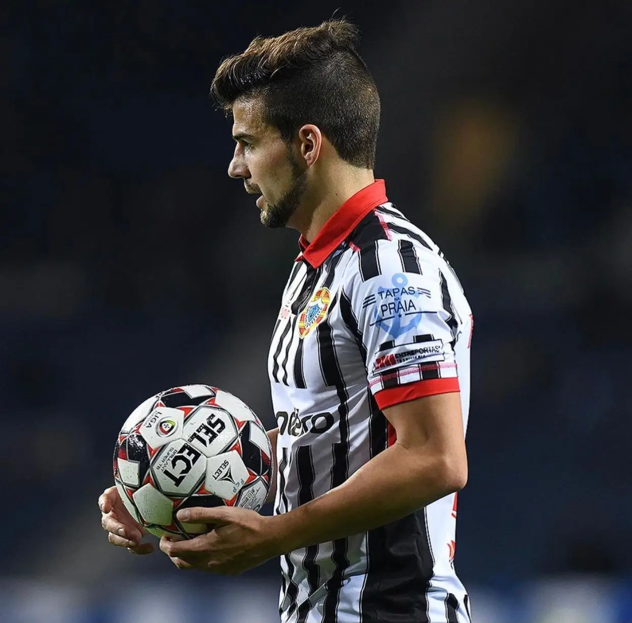Em 2019/20, Frédéric assinou pelo Varzim SC