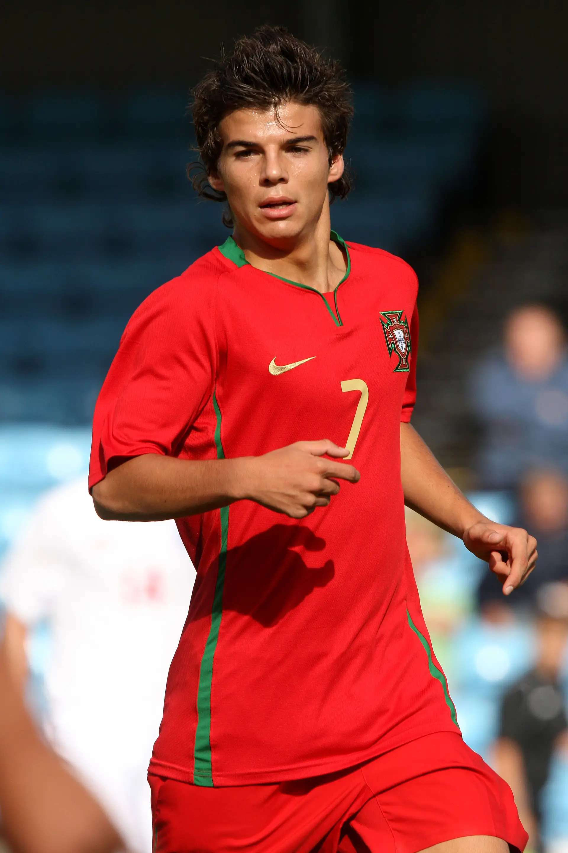 Frédéric jogou nas camadas jovens da seleção