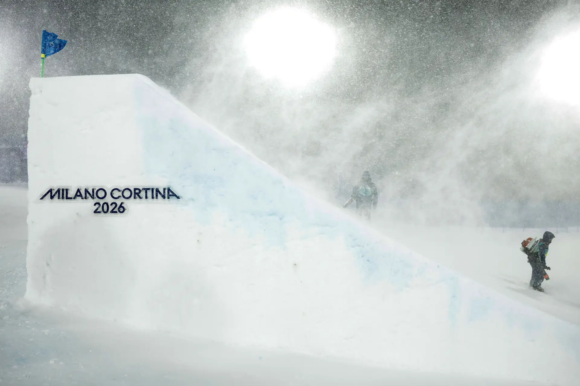 Uma das pistas que foram usadas nos Jogos Olímpicos de Inverno e que será também utilizada nos Paralímpicos