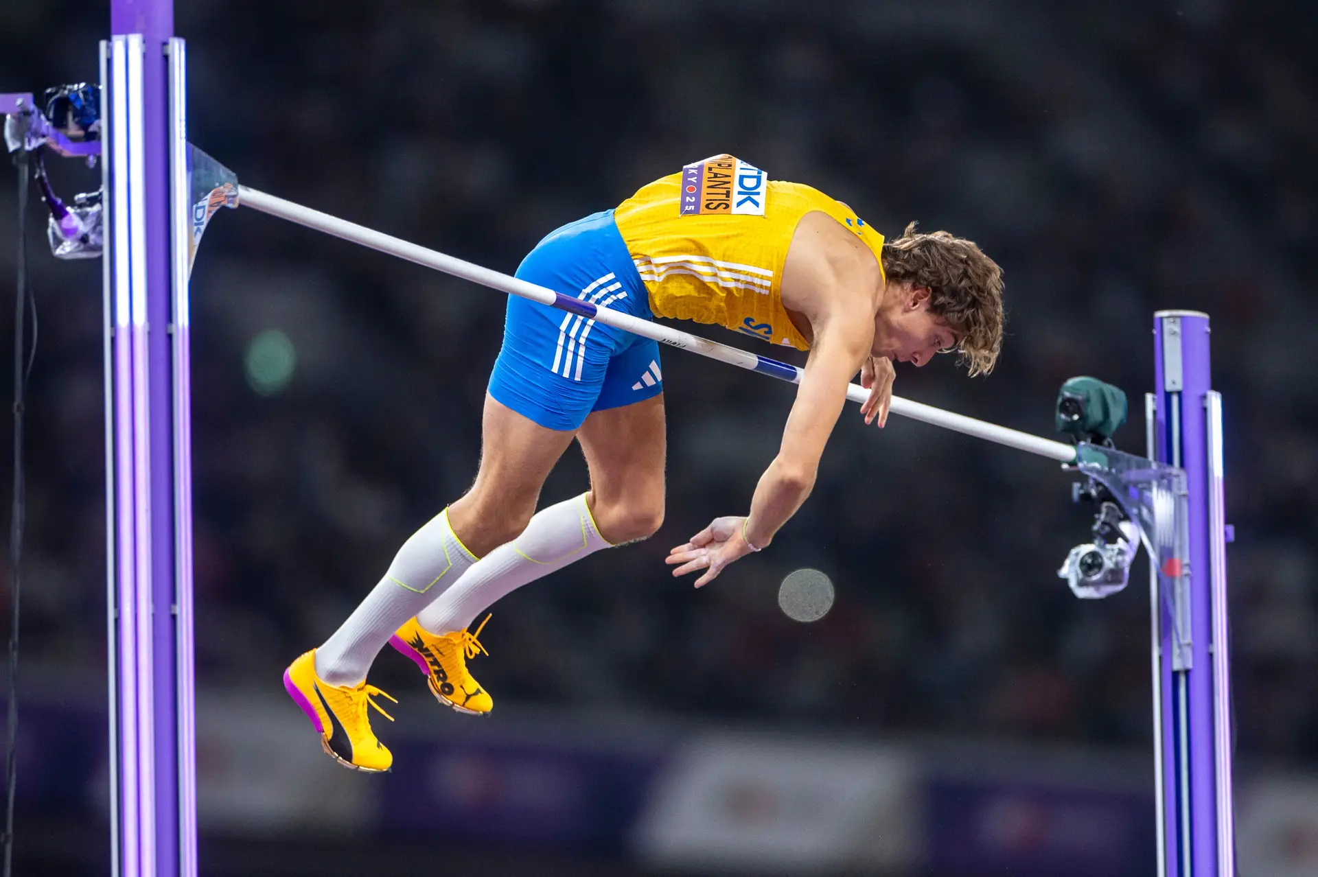 Duplantis nos Mundiais de Tóquio, em setembro de 2025