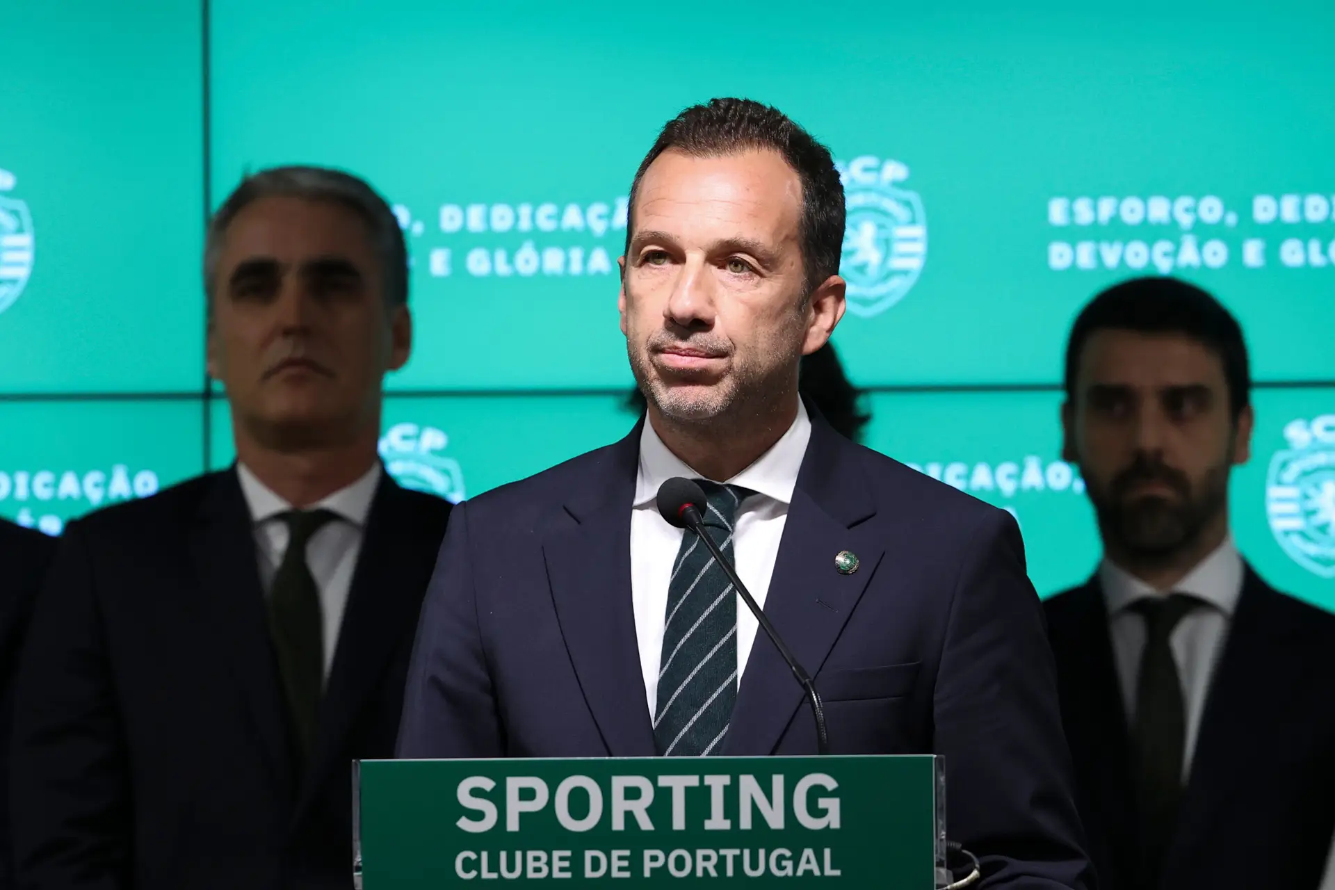 Fica prometido, palavra de Frederico Varandas: “Jamais jogaremos sujo e baixo. Jamais mancharemos o nome do Sporting“
