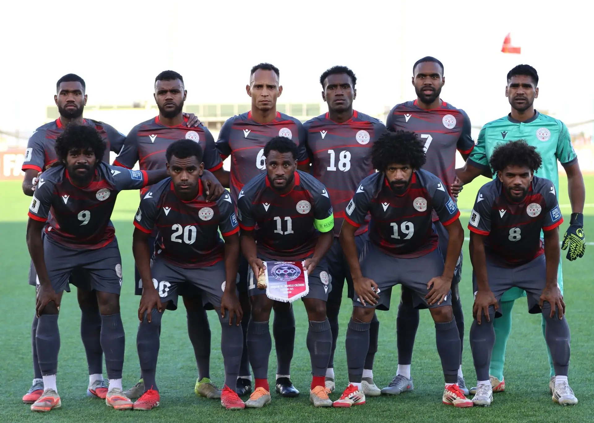 A Nova Caledónia é a 150ª seleção do ranking da FIFA. Mas ainda está na corrida para o Mundial 2026