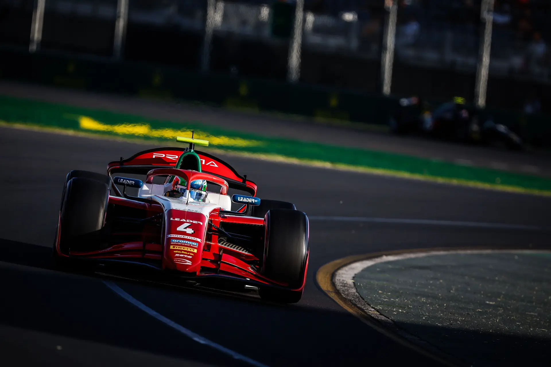 Durante a temporada de 2024, na Fórmula 2