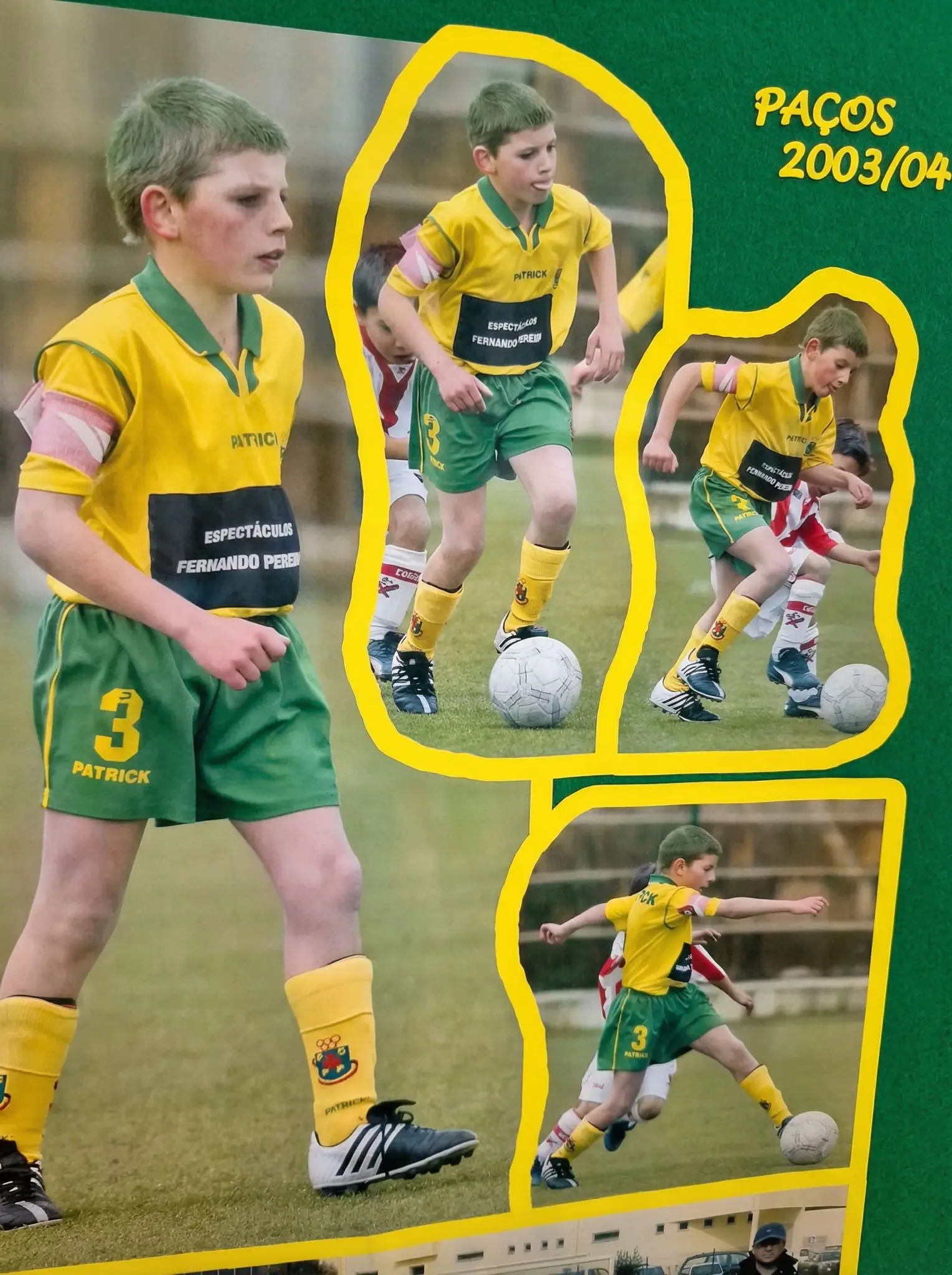 Xeka começou a jogar futebol no Paços de Ferreira