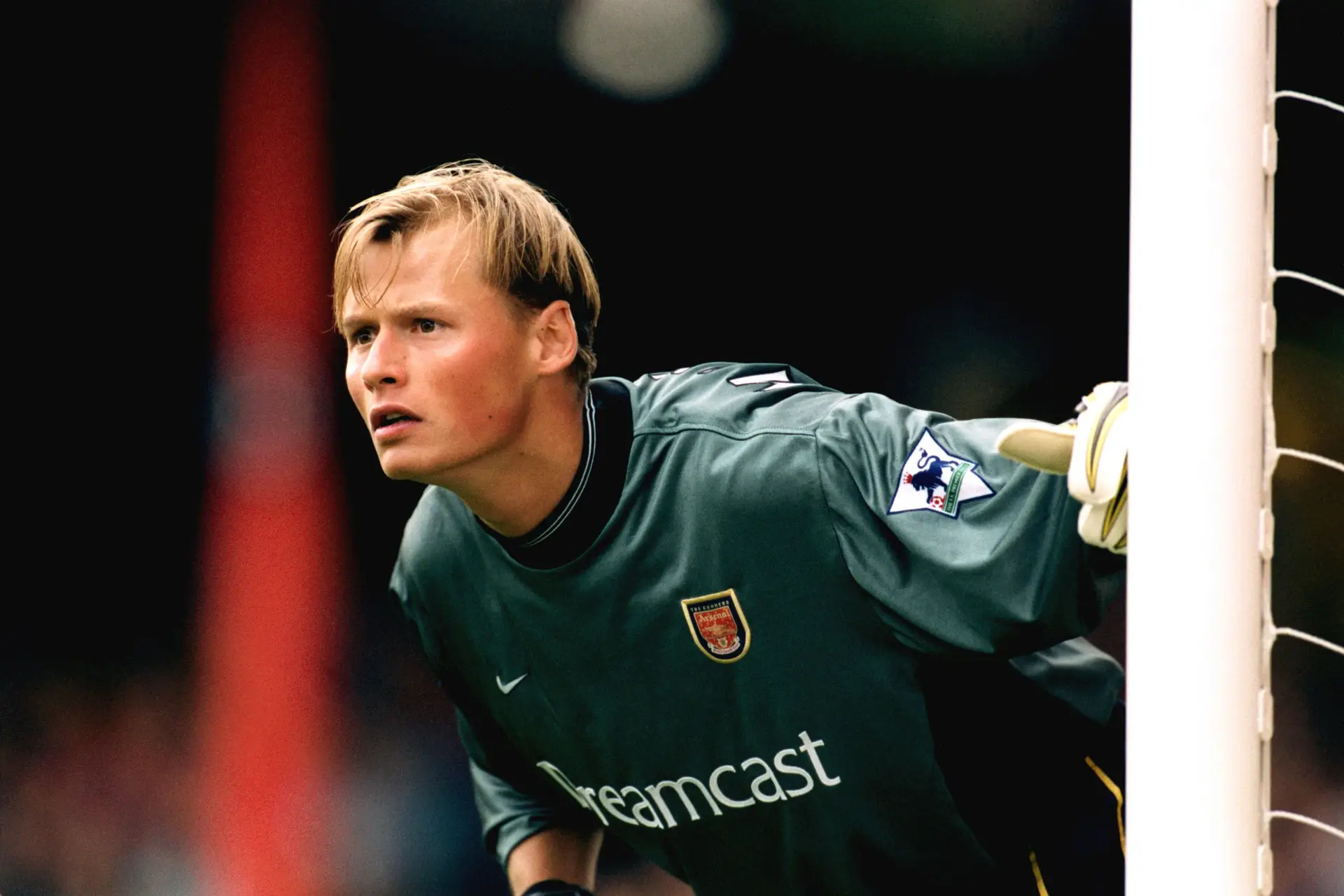 Alex Manninger jogou quatro épocas no Arsenal, entre 1997 e 2001