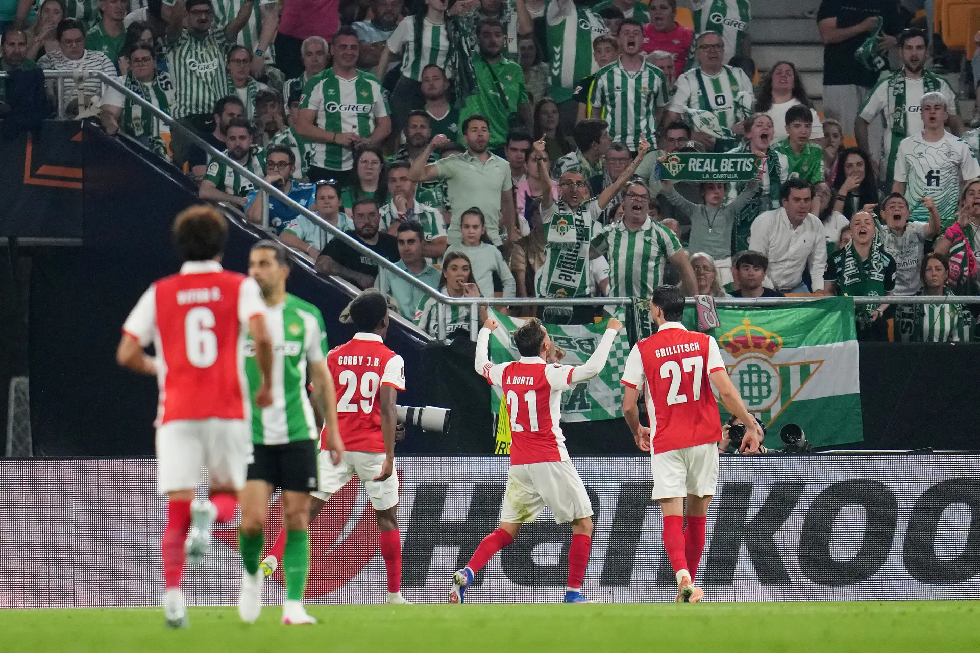 Cheira a 2011: o SC Braga está nas meias-finais da Liga Europa