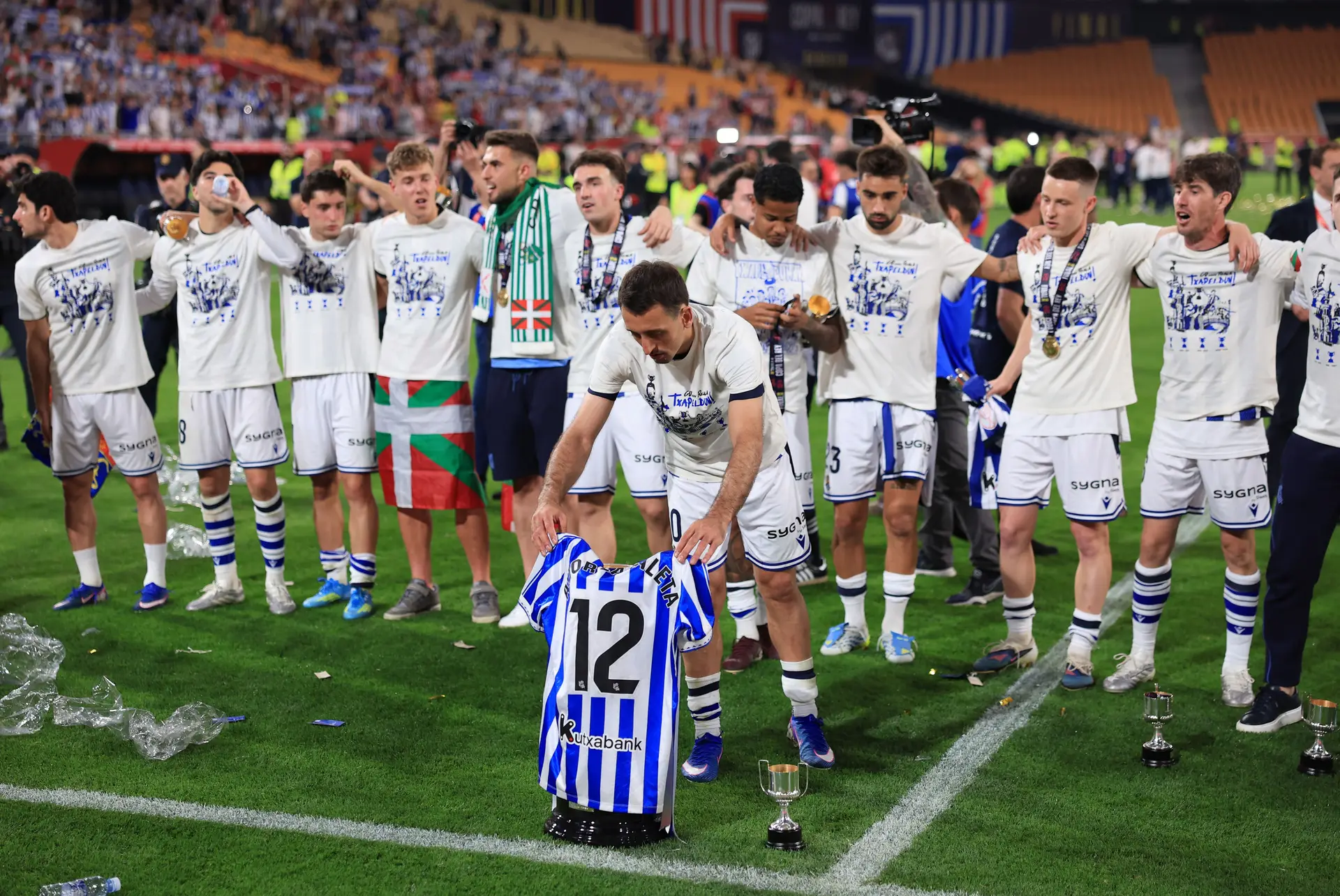 Real Sociedad bate Atlético Madrid na final da Taça do Rei