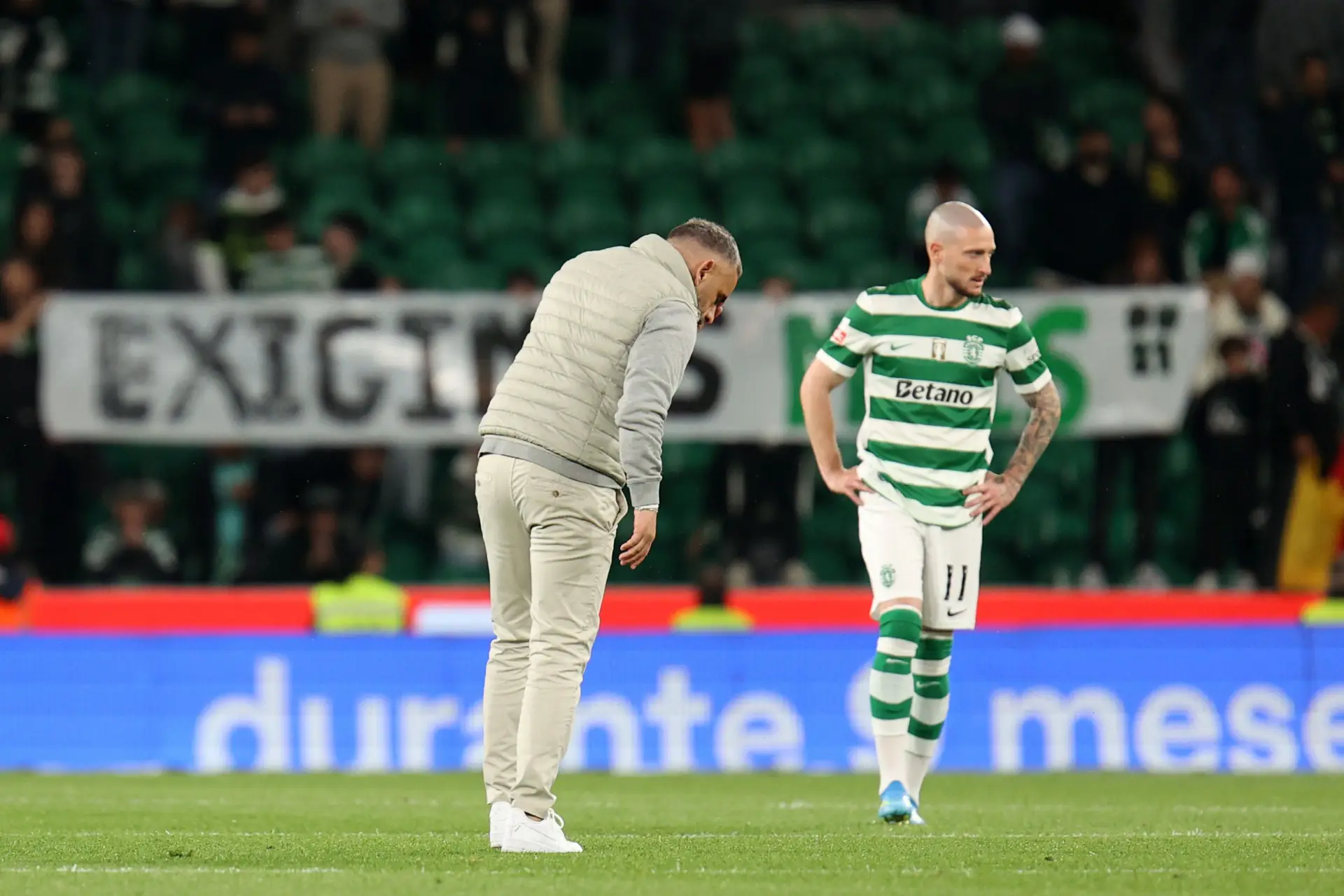 Rui Borges depois do empate contra o Tondela