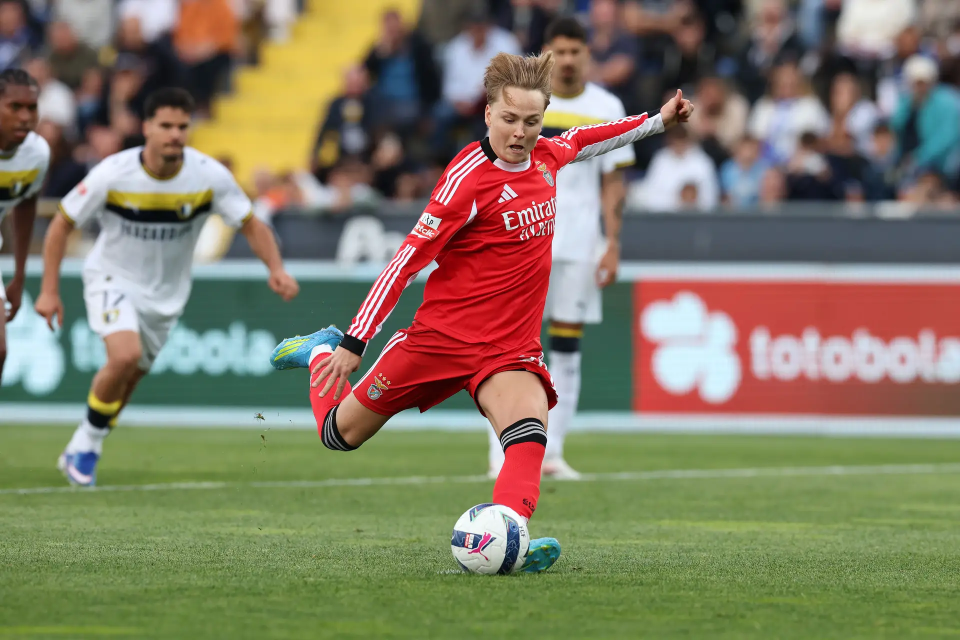 Um Benfica ultra pragmático agarrou-se com tudo ao pouco que lhe resta